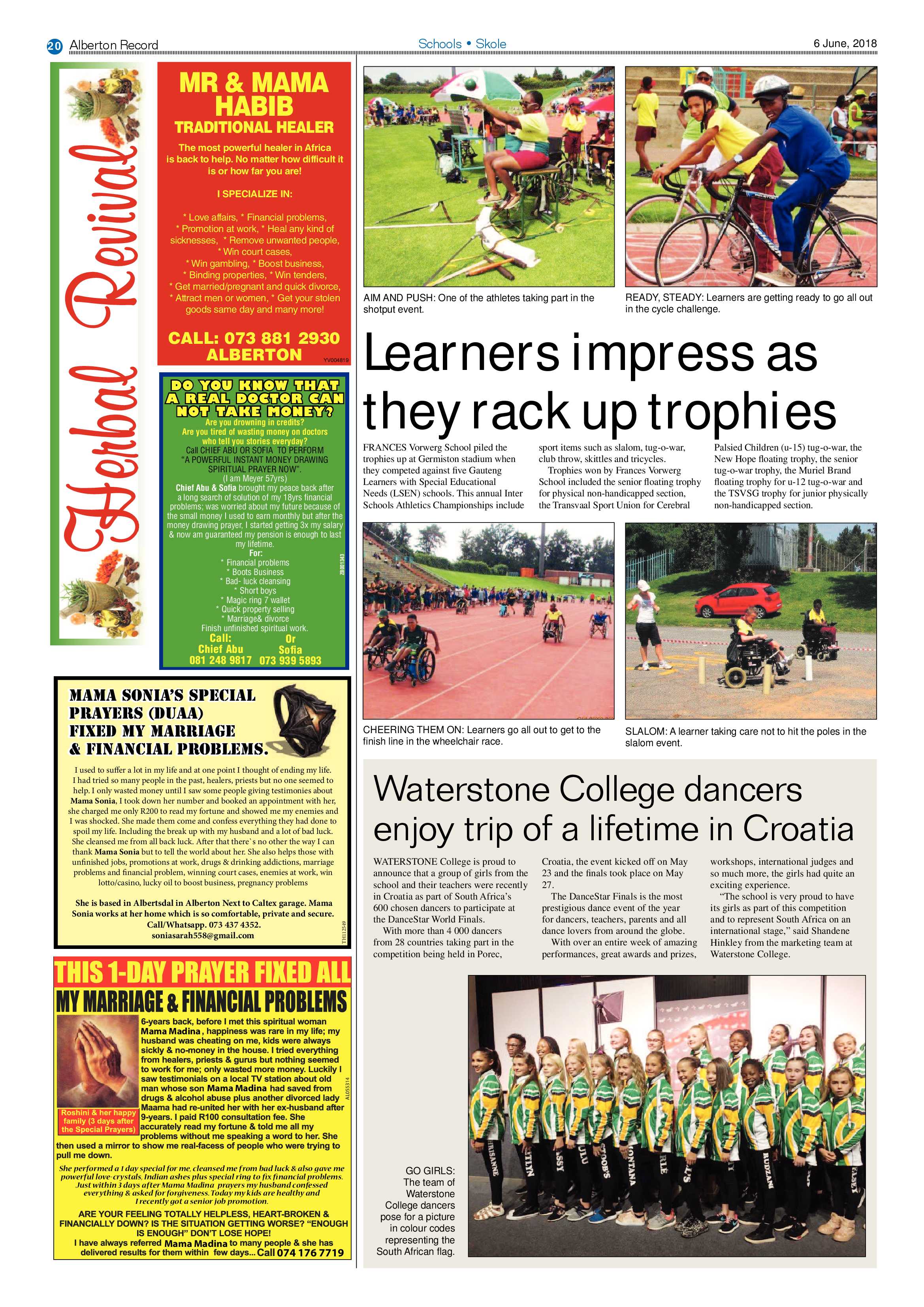 Alberton Record 06 June 2018 page 22