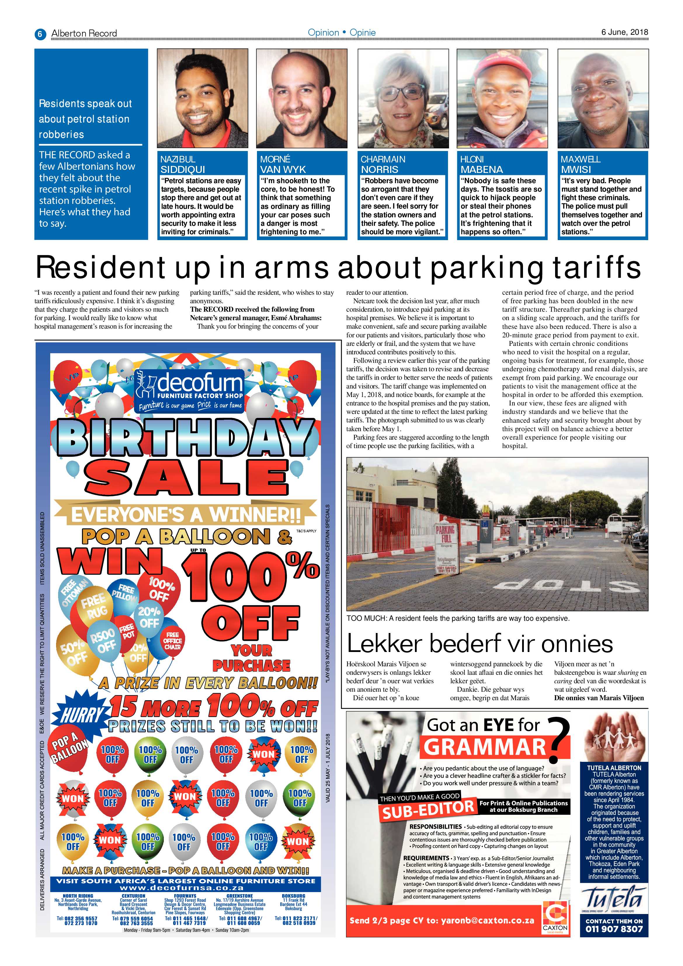 Alberton Record 06 June 2018 page 8