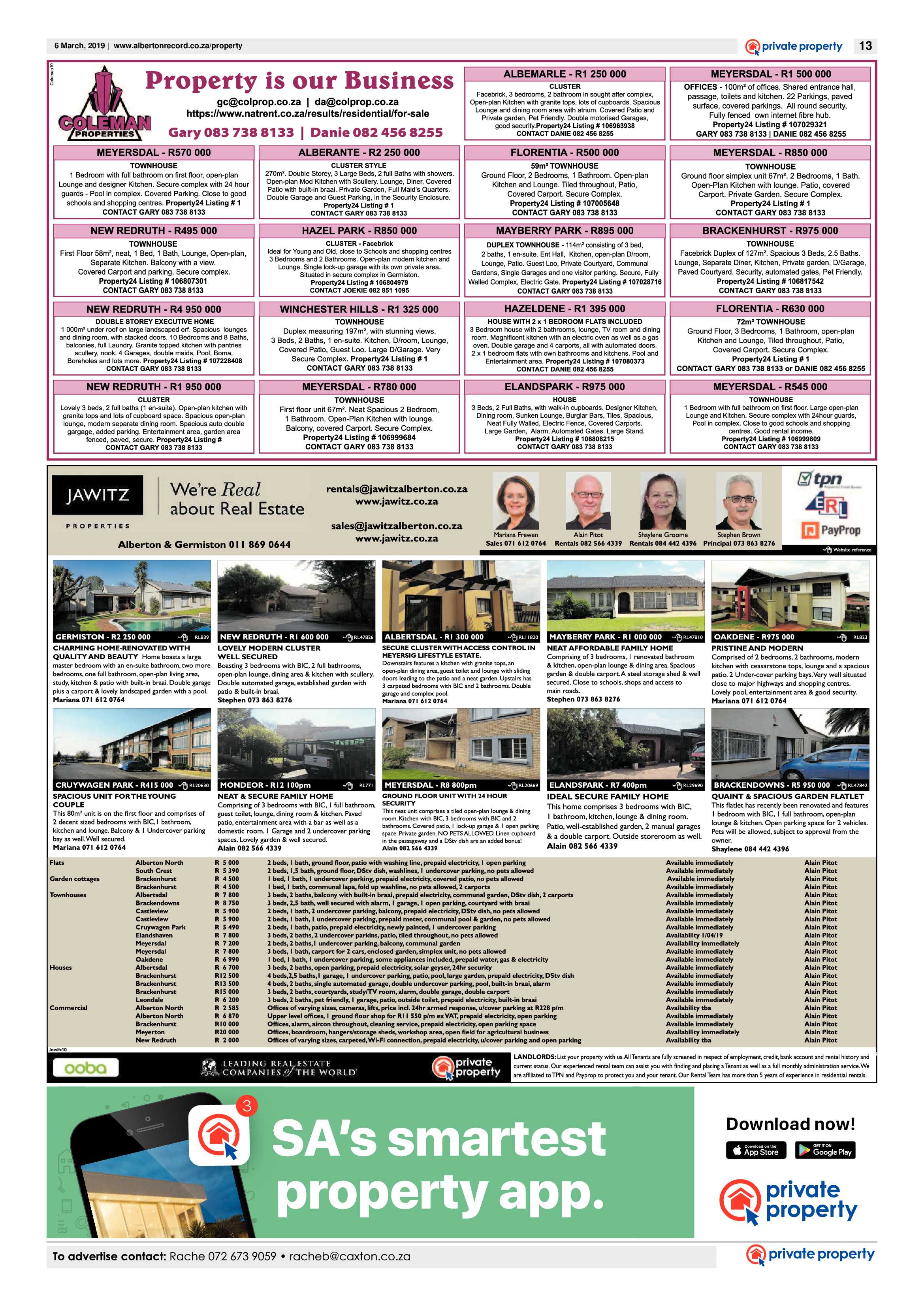 Alberton Record 06 March 2019 page 13