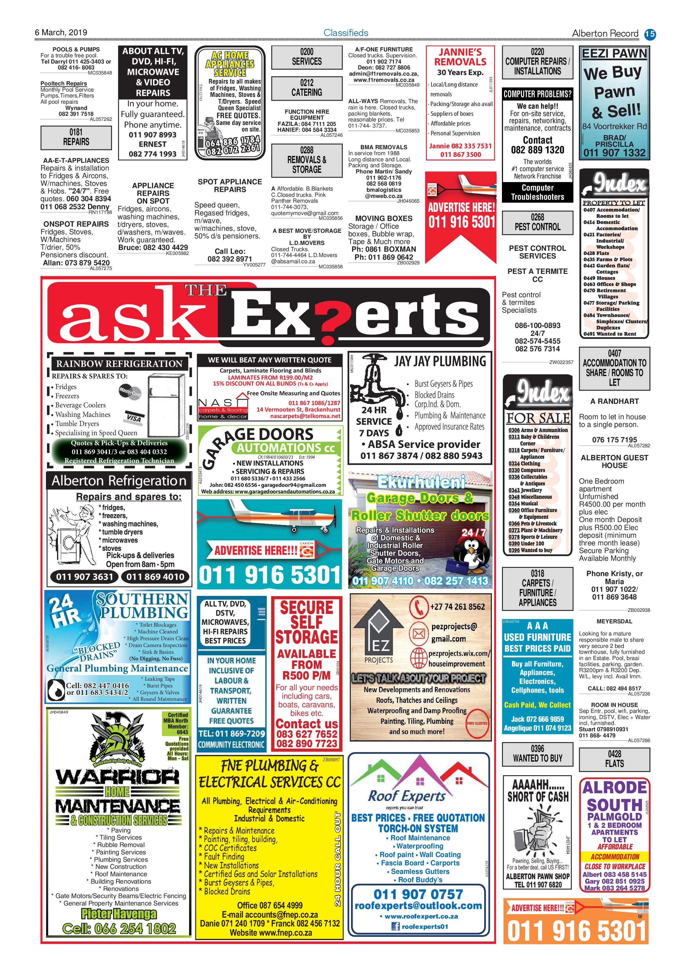 Alberton Record 06 March 2019 page 15
