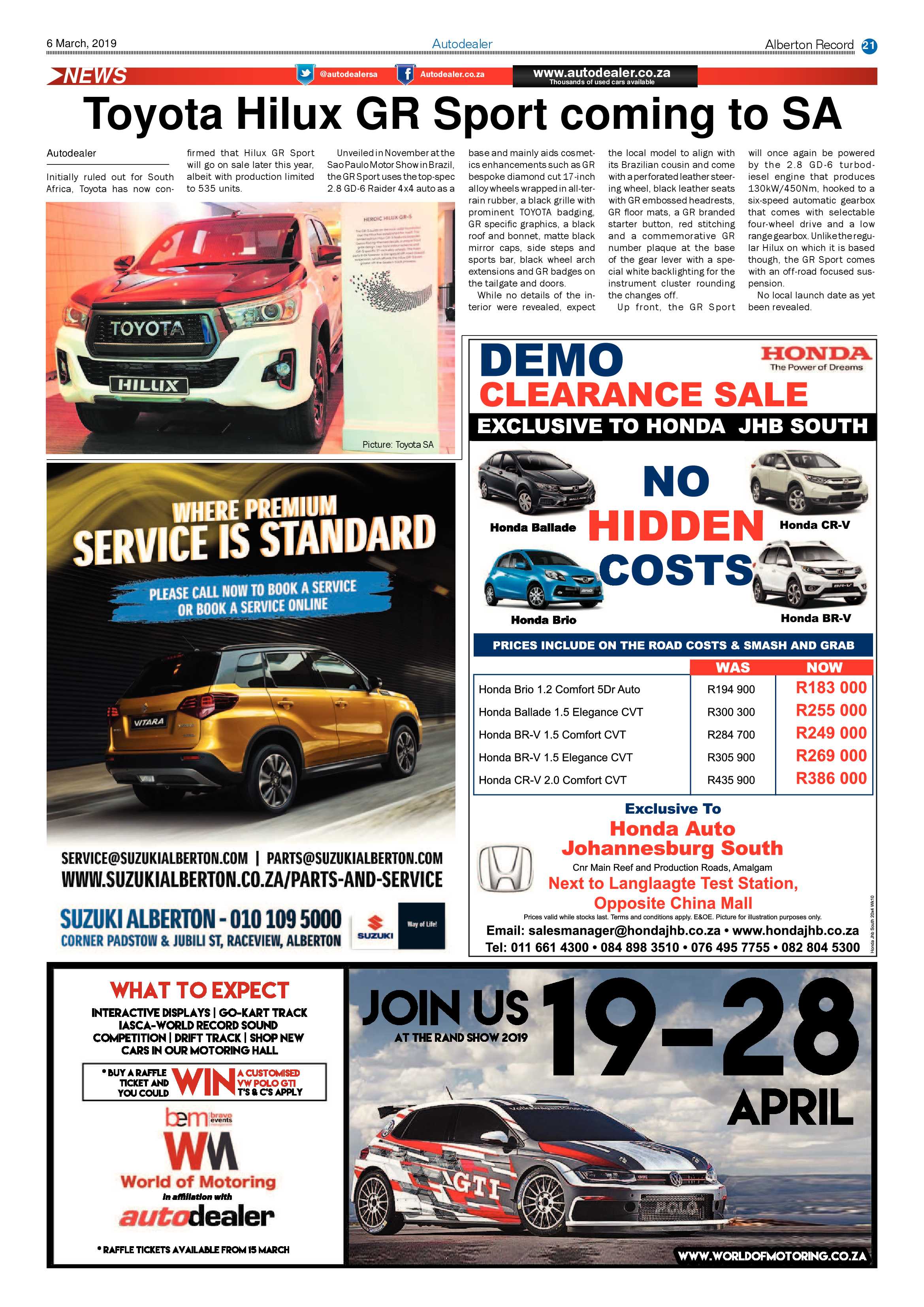 Alberton Record 06 March 2019 page 21