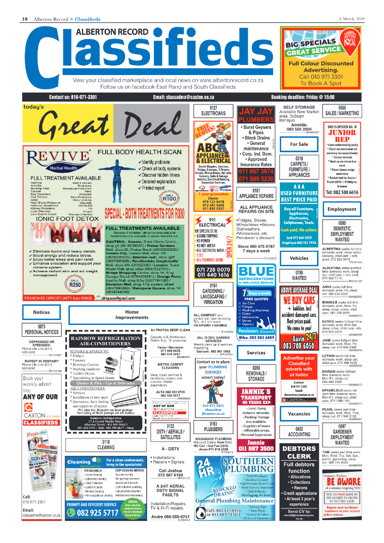 Alberton Record 06 March 2024 page 10