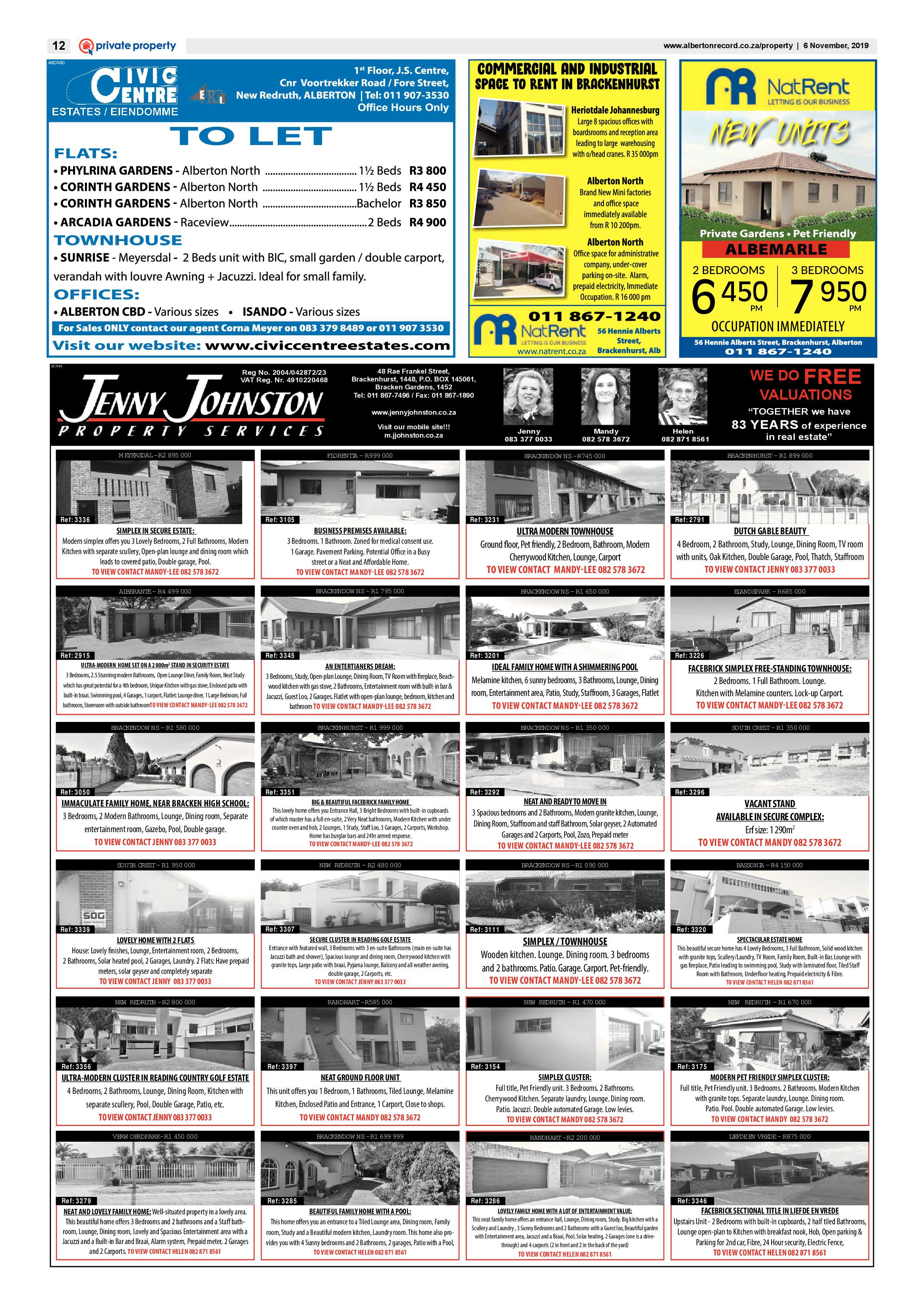 Alberton Record 06 November 2019 page 12