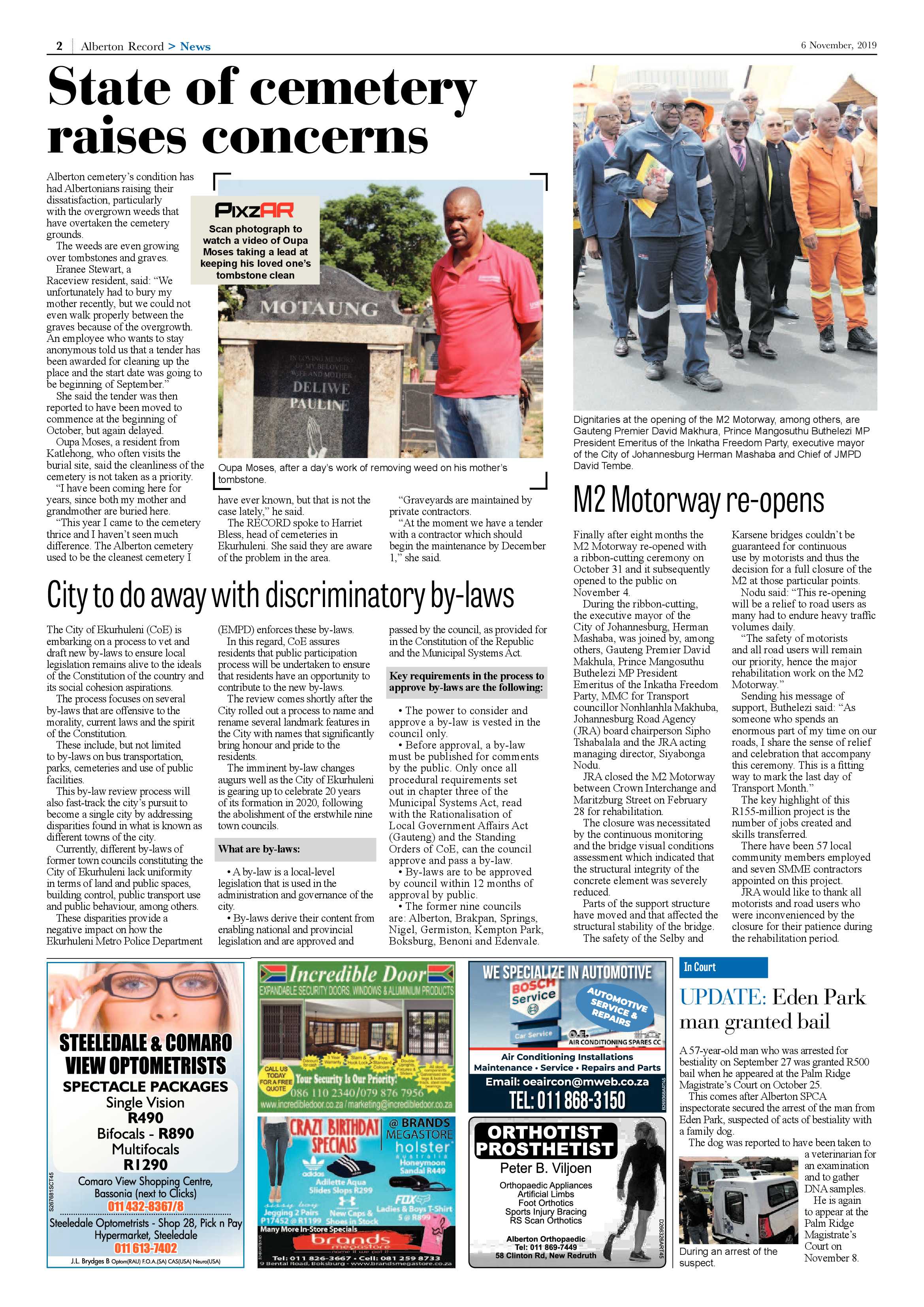Alberton Record 06 November 2019 page 2