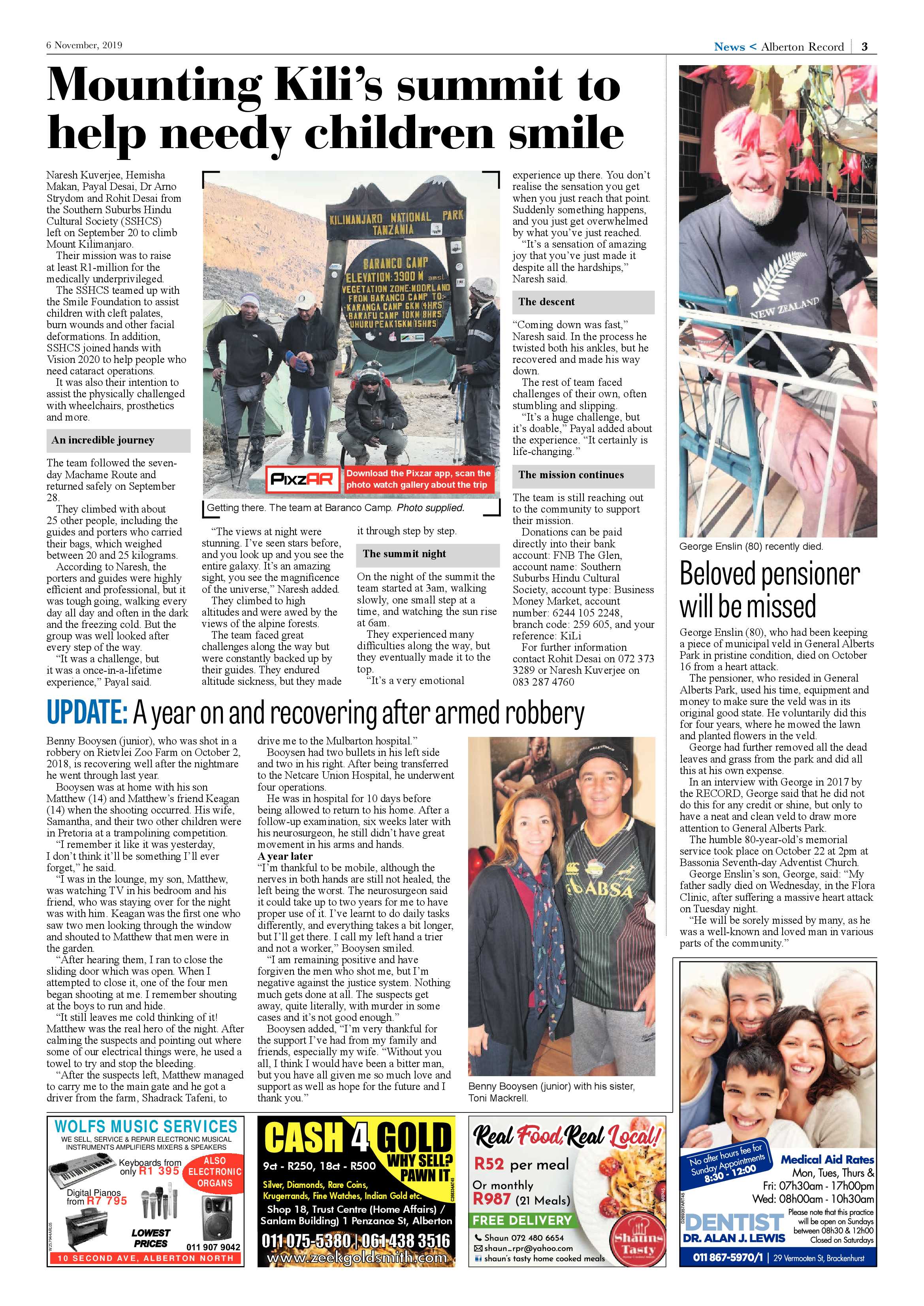 Alberton Record 06 November 2019 page 3