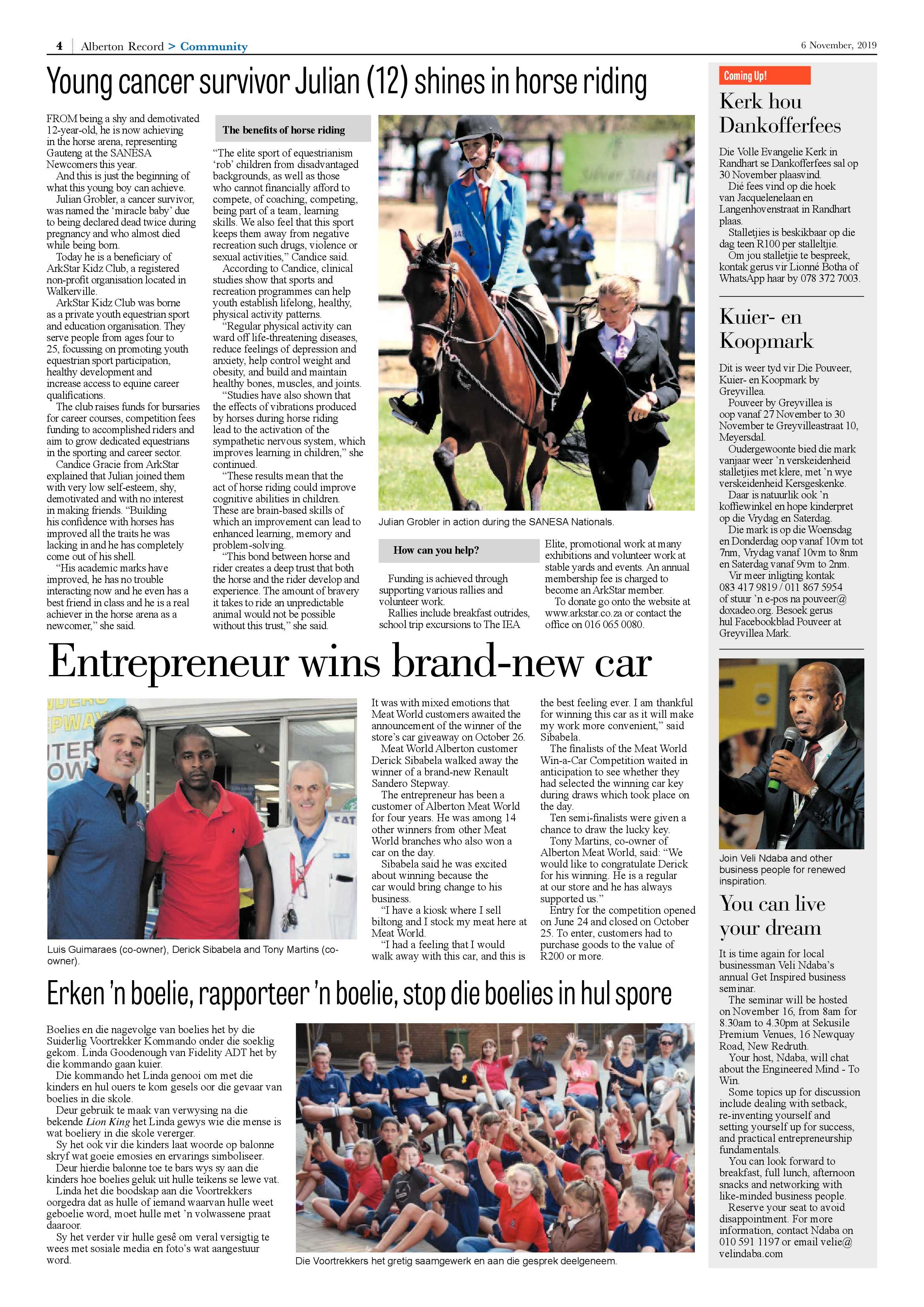 Alberton Record 06 November 2019 page 4