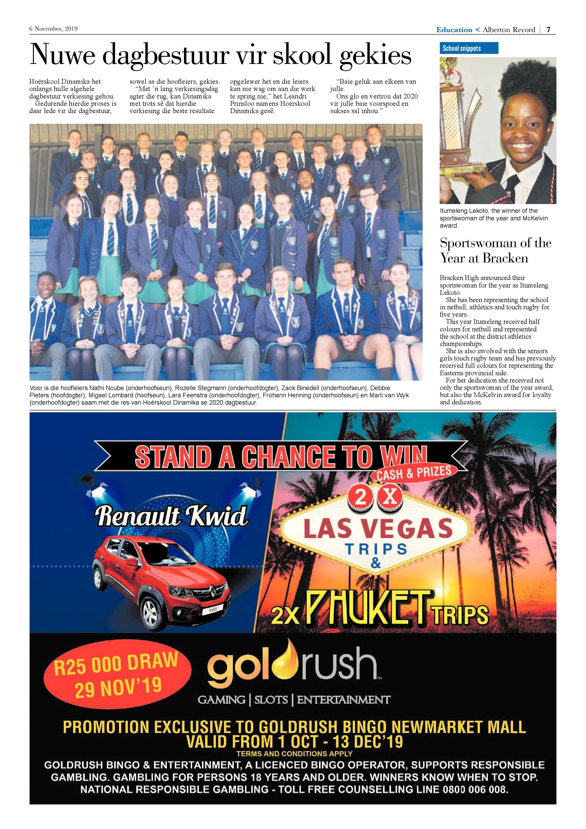 Alberton Record 06 November 2019 page 7