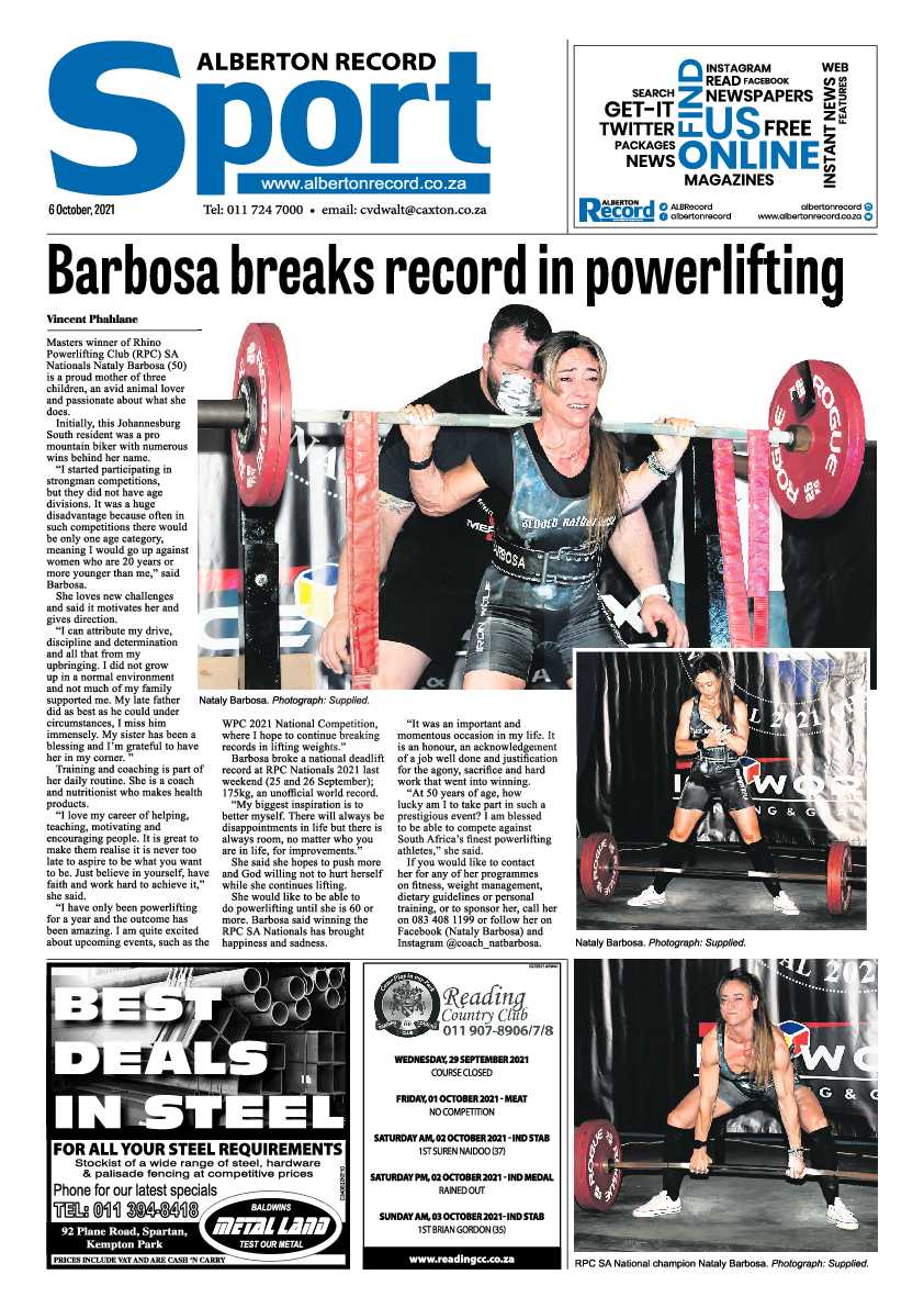 Alberton Record 06 October 2021 page 12
