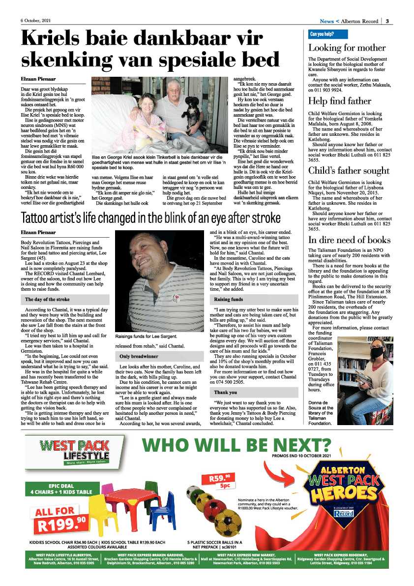 Alberton Record 06 October 2021 page 3