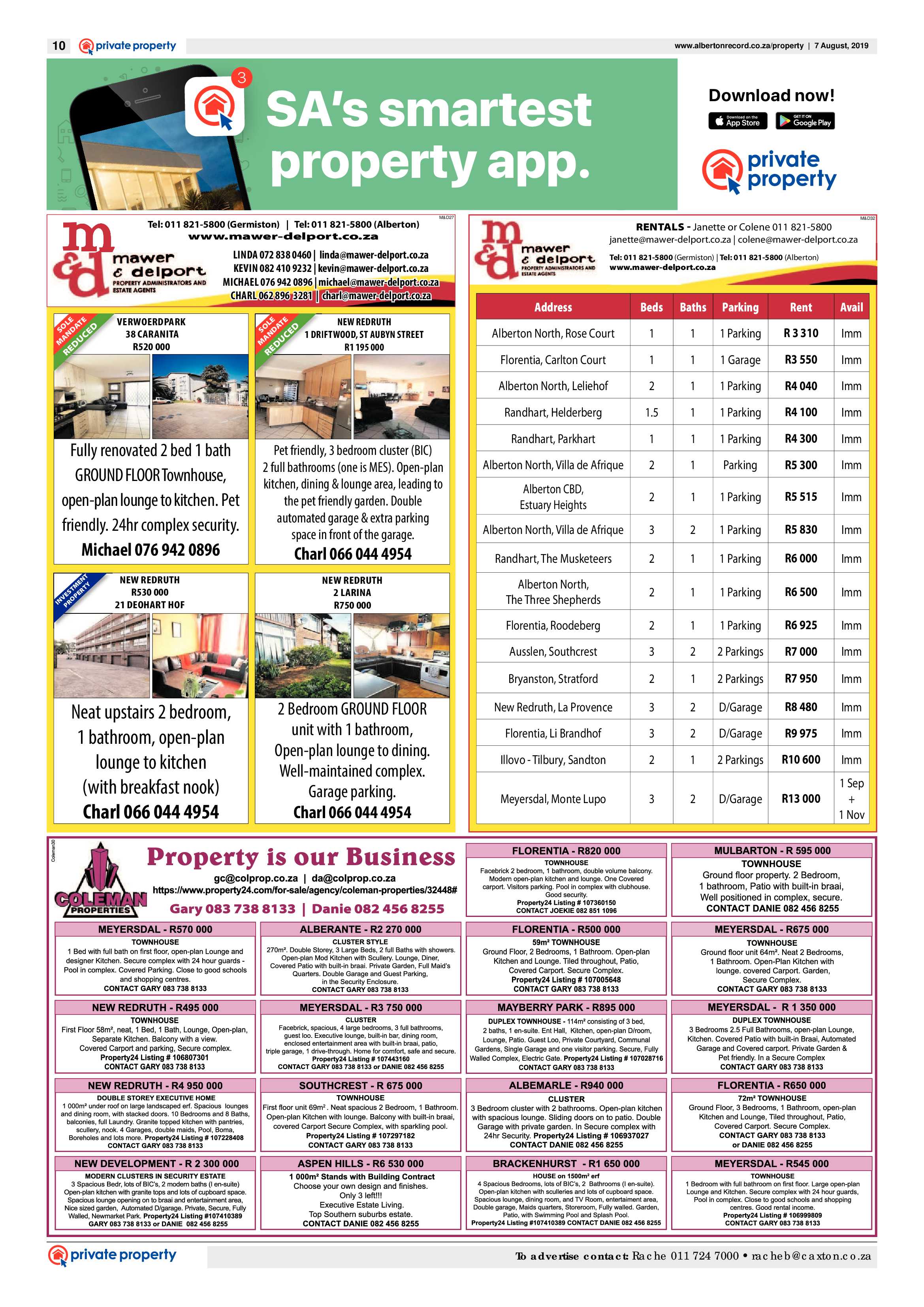 Alberton Record 07 August 2019 page 10