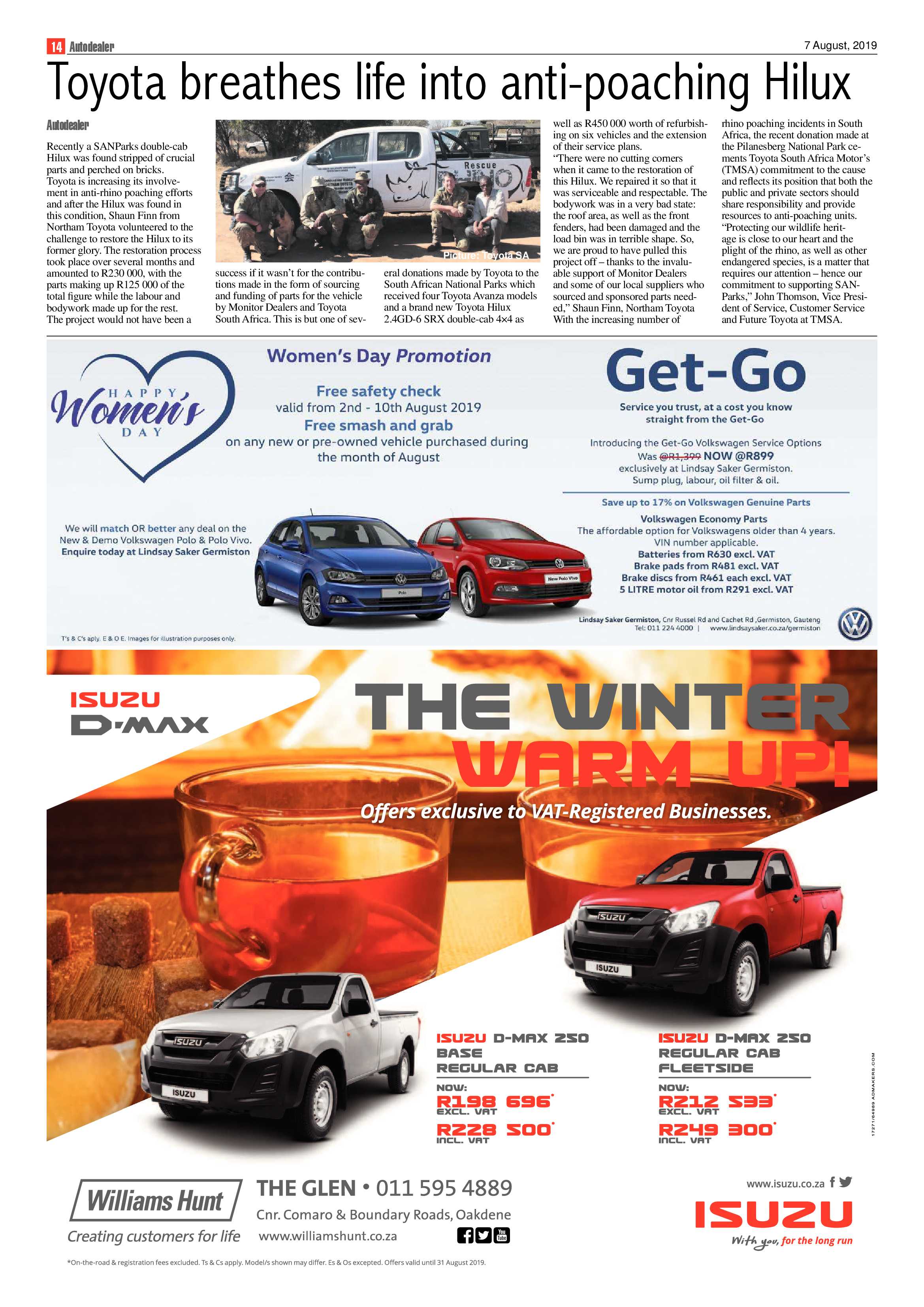 Alberton Record 07 August 2019 page 14