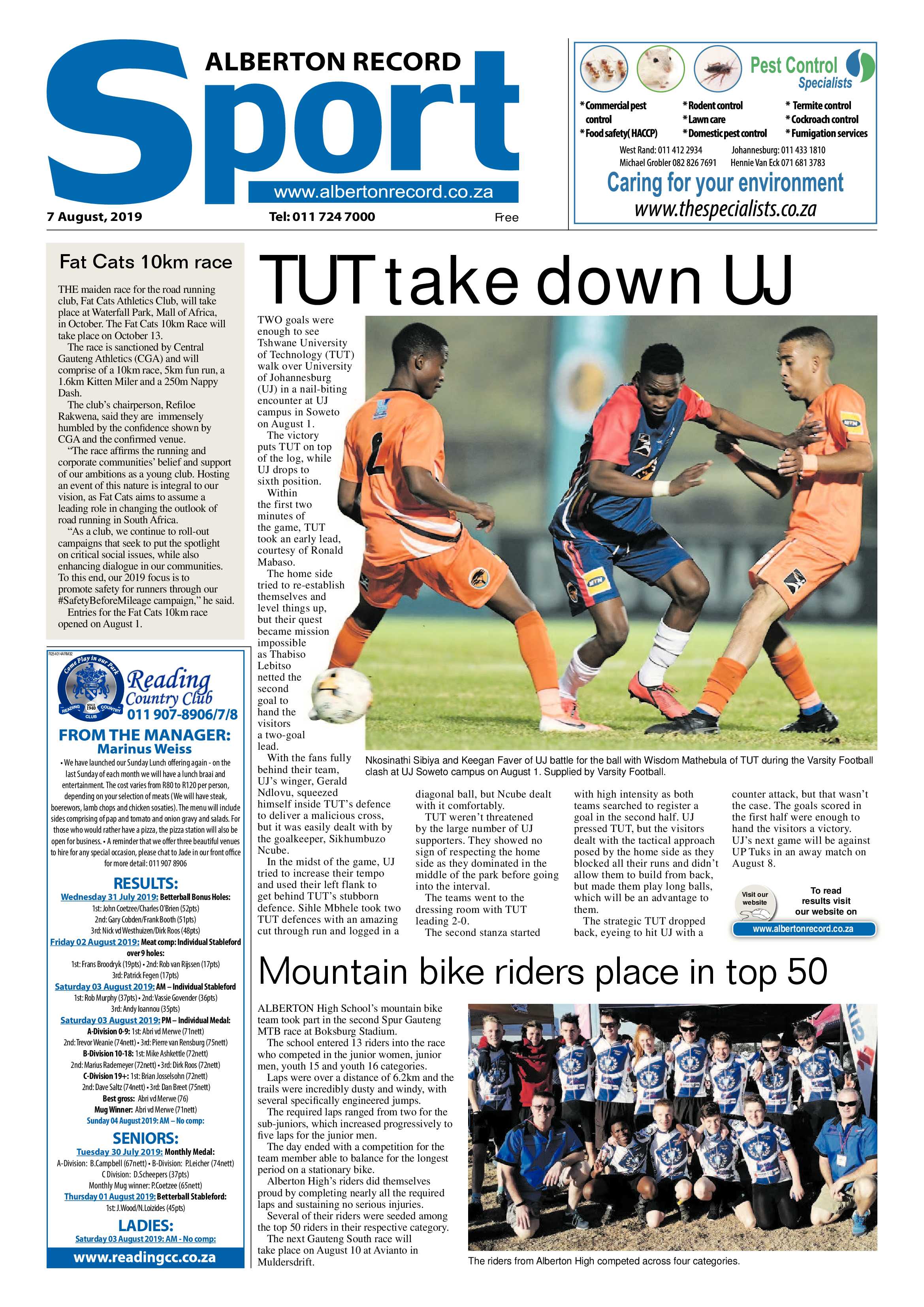 Alberton Record 07 August 2019 page 20