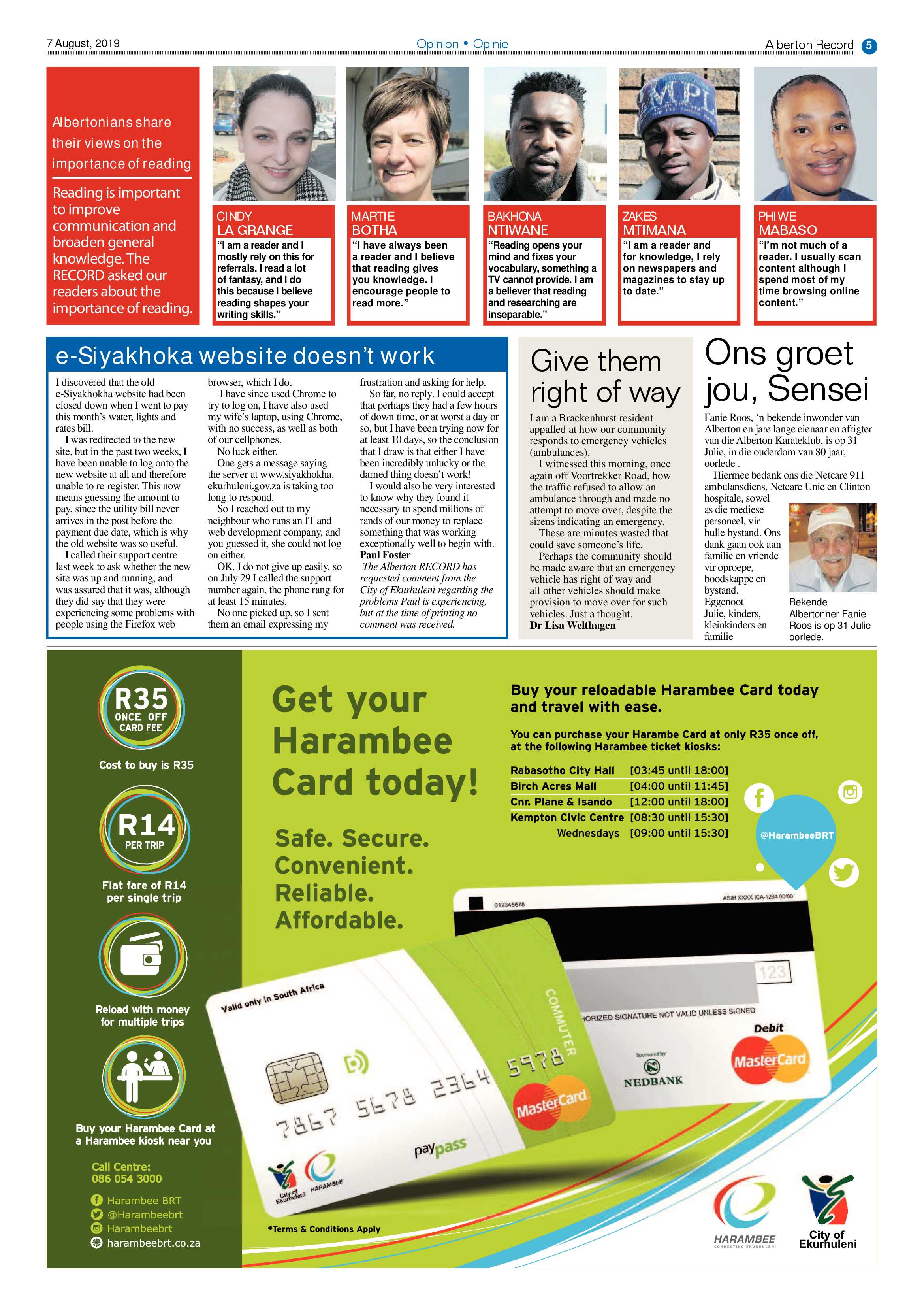 Alberton Record 07 August 2019 page 5