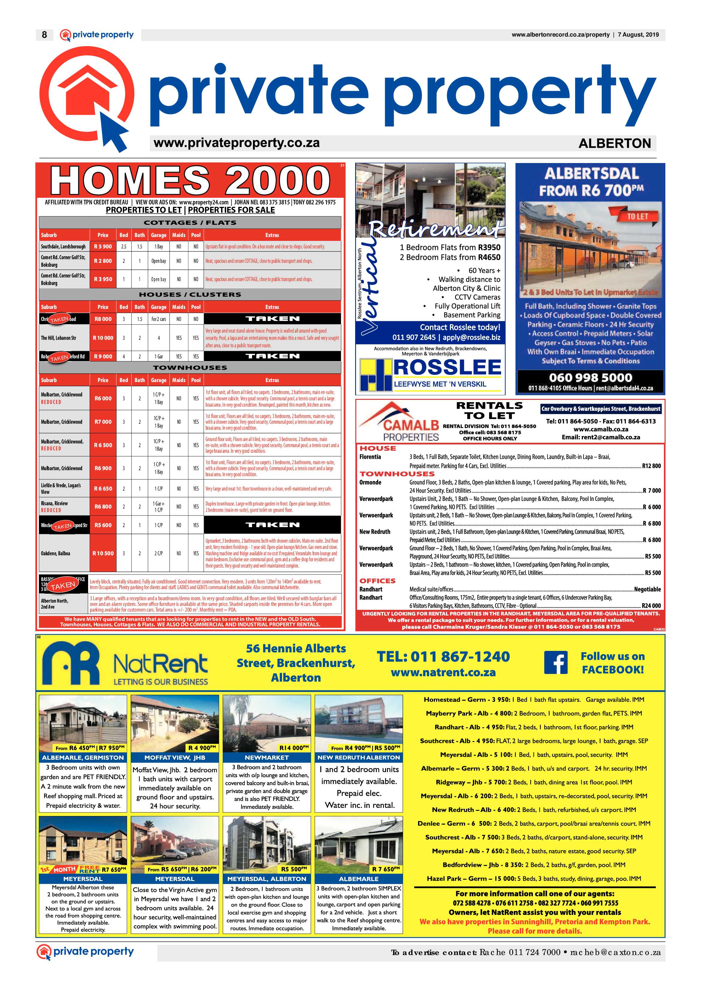 Alberton Record 07 August 2019 page 8