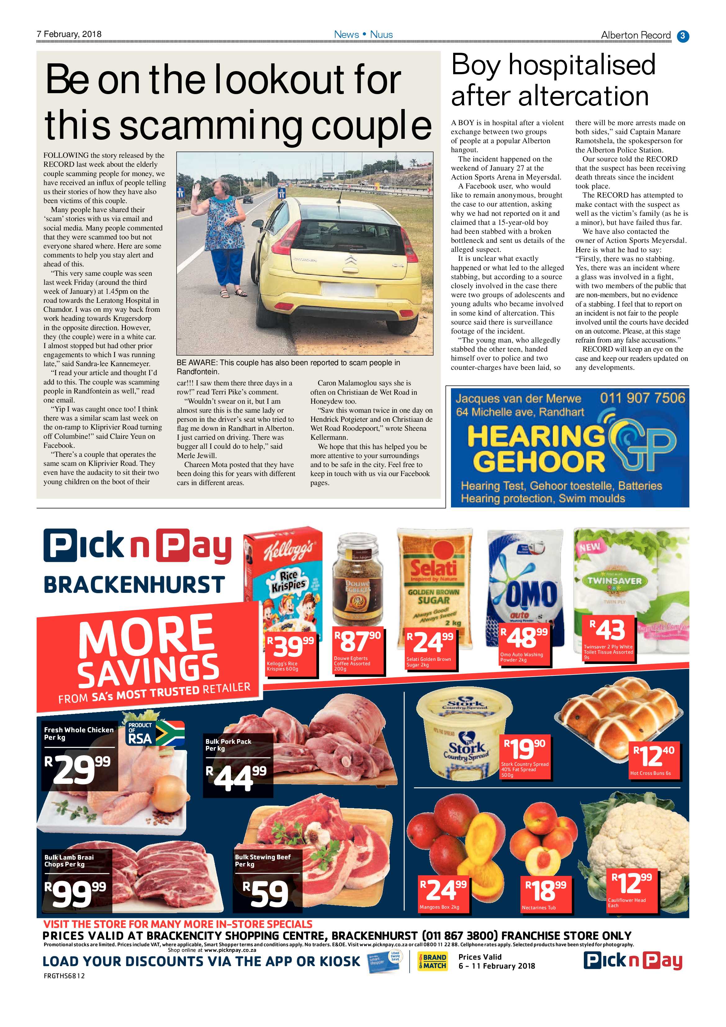 Alberton Record 07 February 2018 page 3