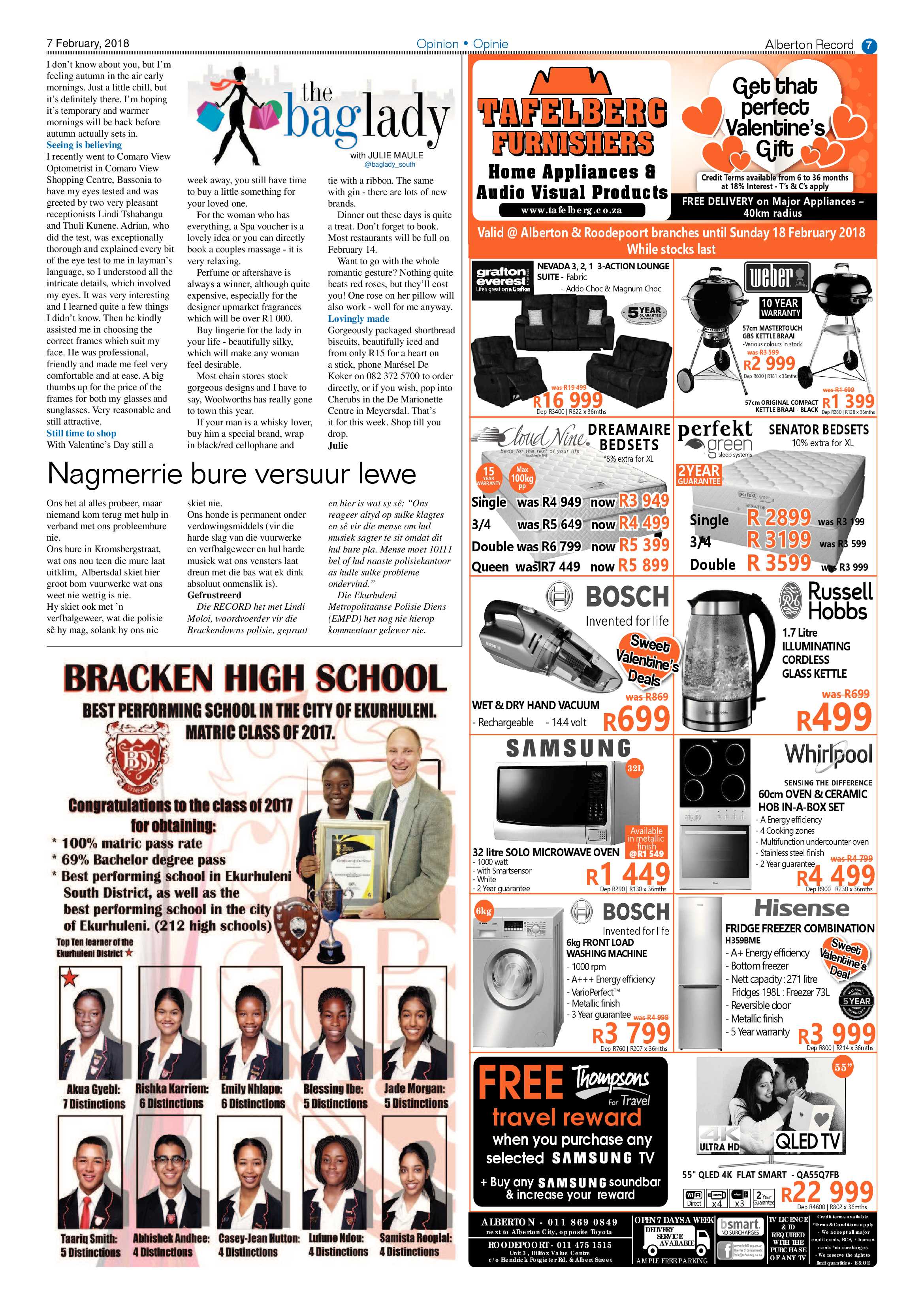 Alberton Record 07 February 2018 page 7