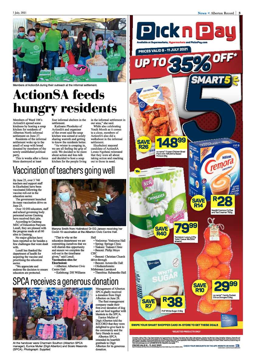 Alberton Record 07 July 2021 page 3