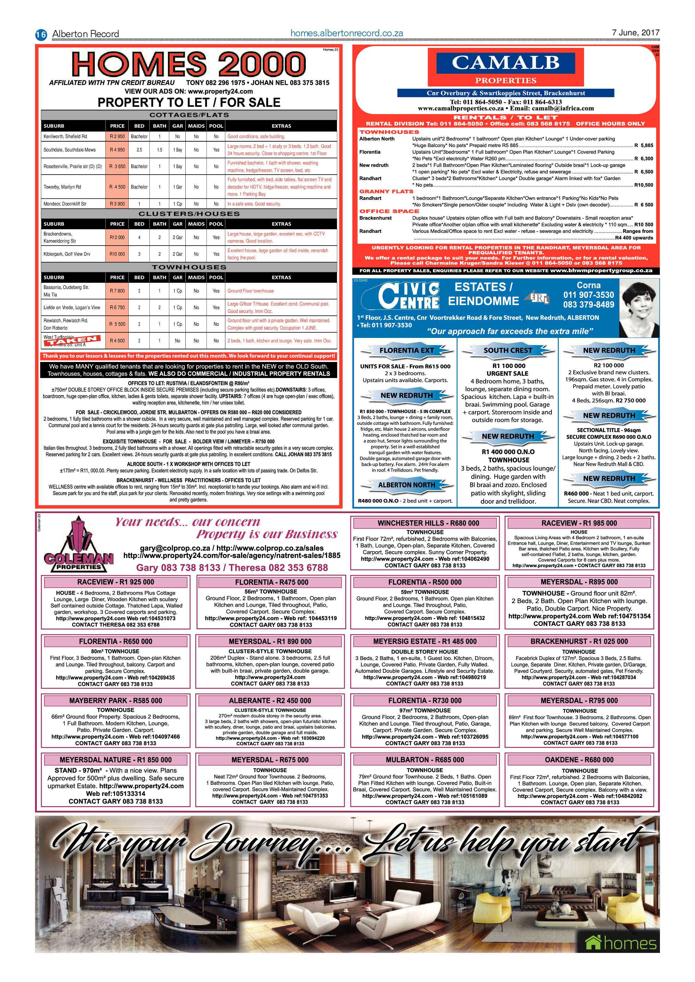 Alberton Record 07 June 2017 page 16