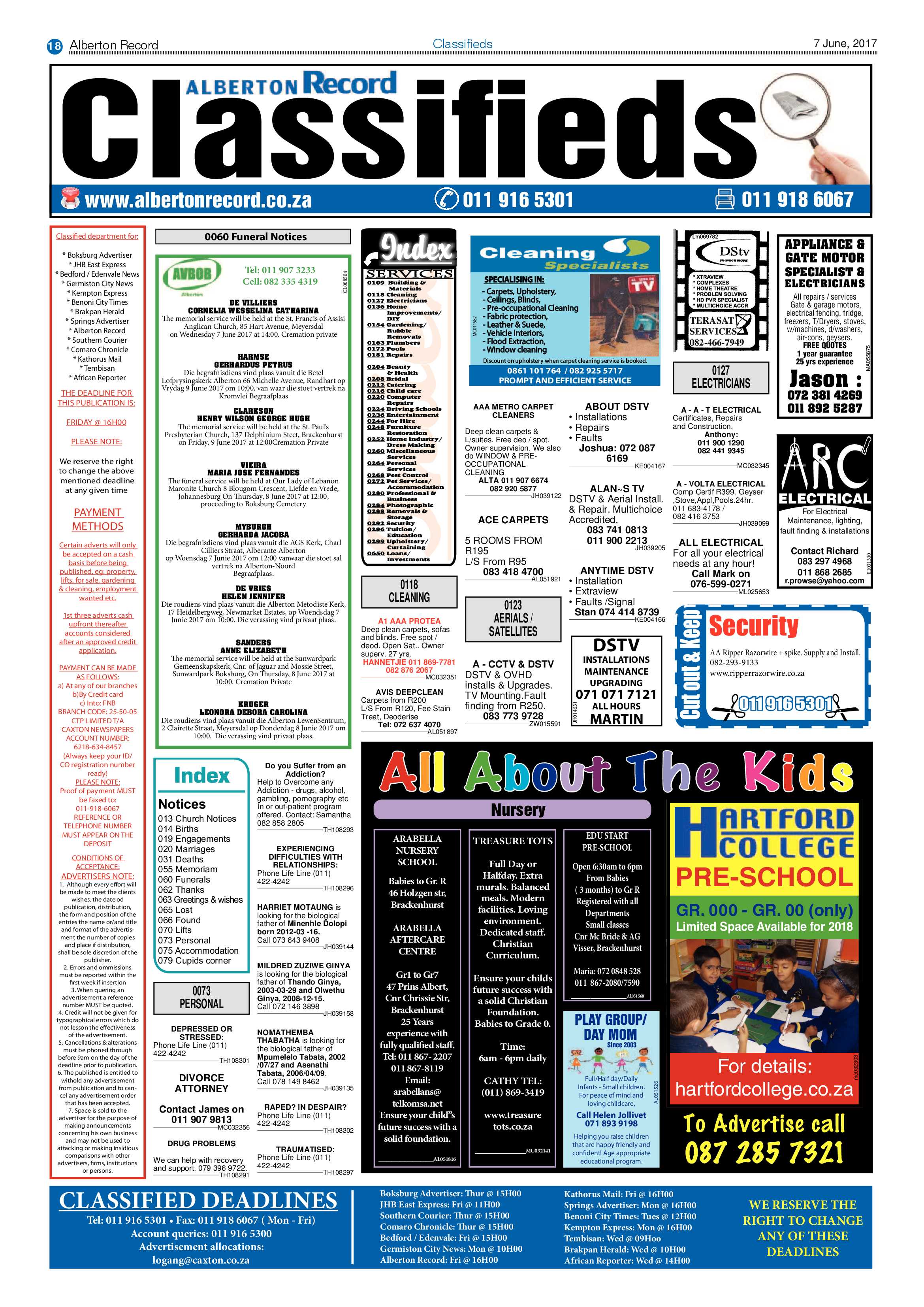Alberton Record 07 June 2017 page 18