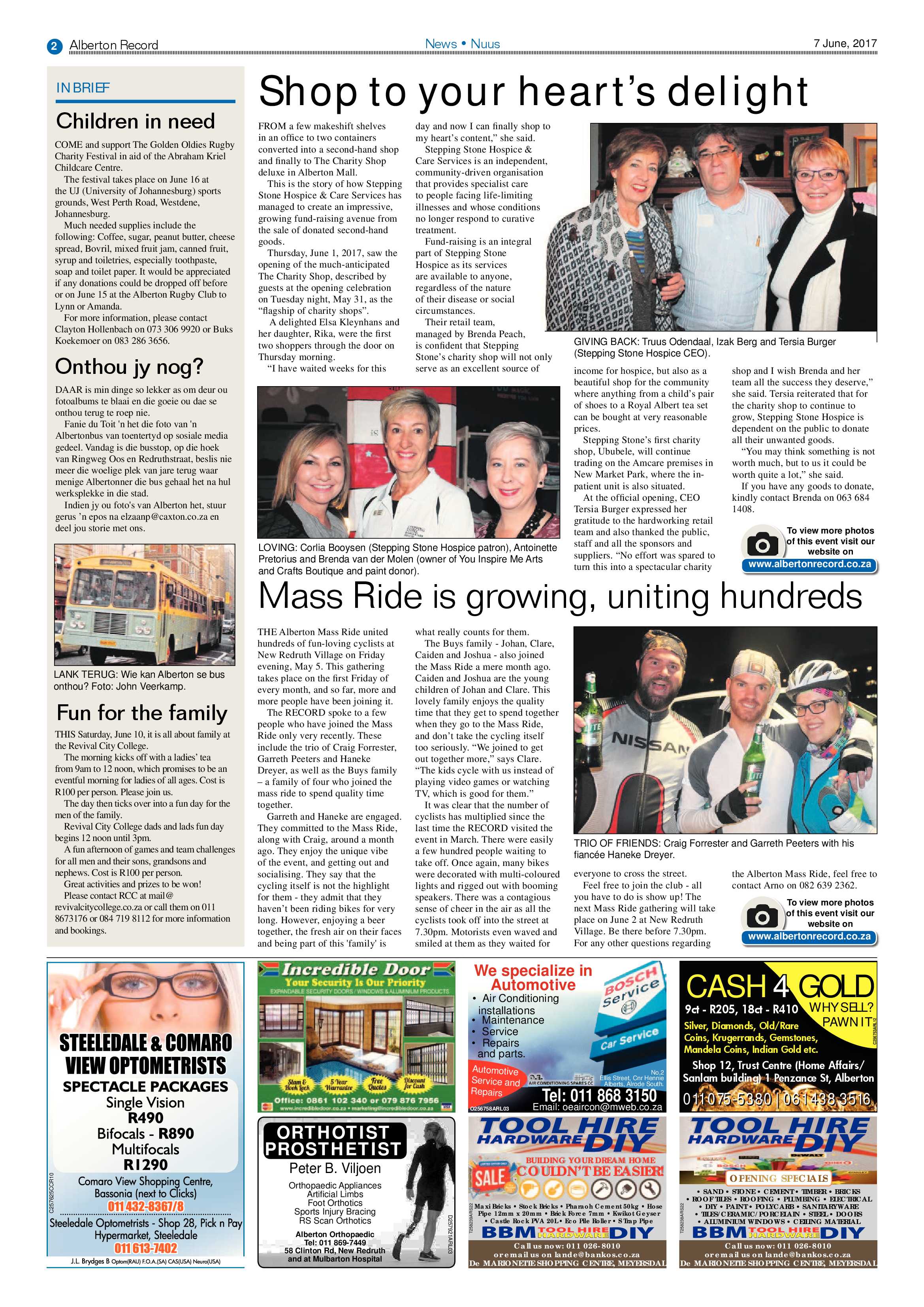 Alberton Record 07 June 2017 page 2