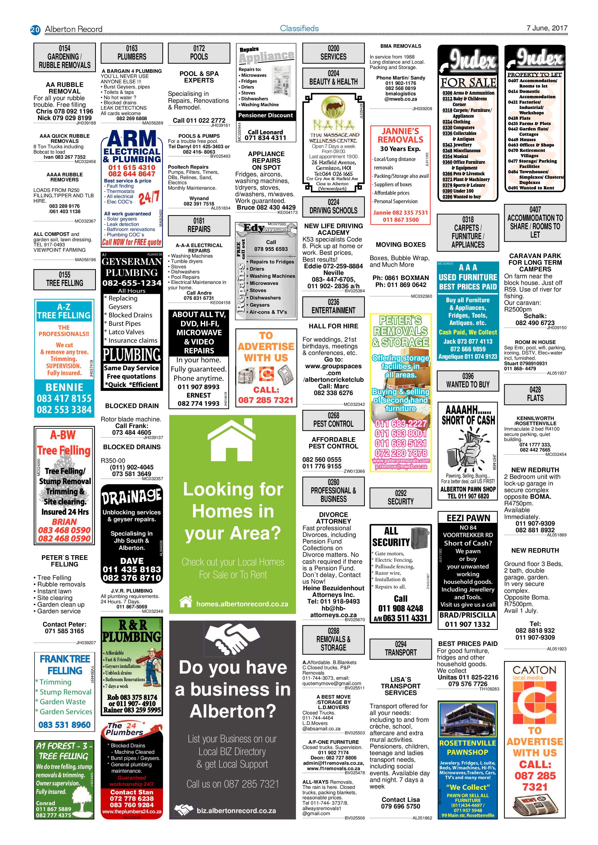 Alberton Record 07 June 2017 page 20