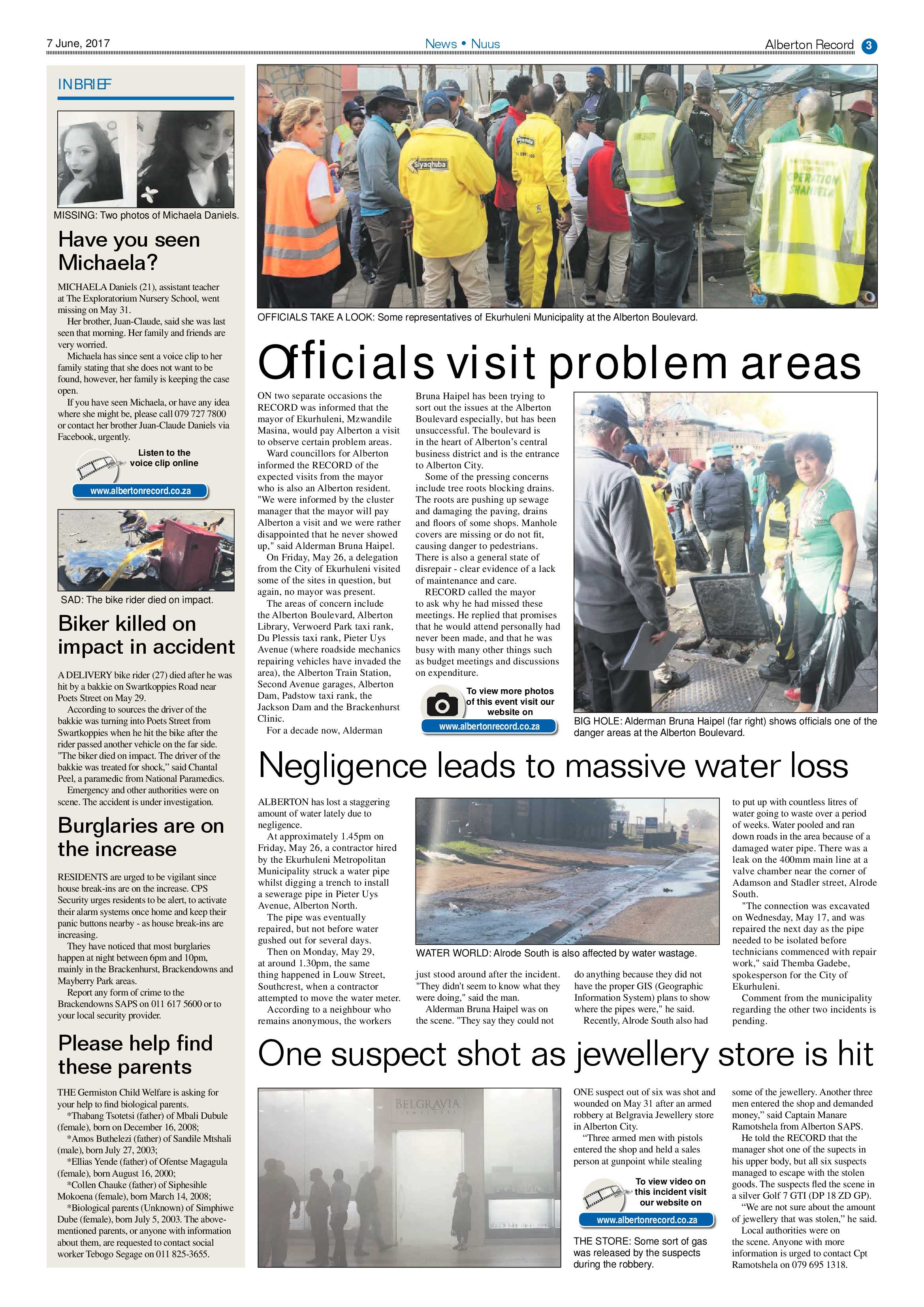 Alberton Record 07 June 2017 page 3