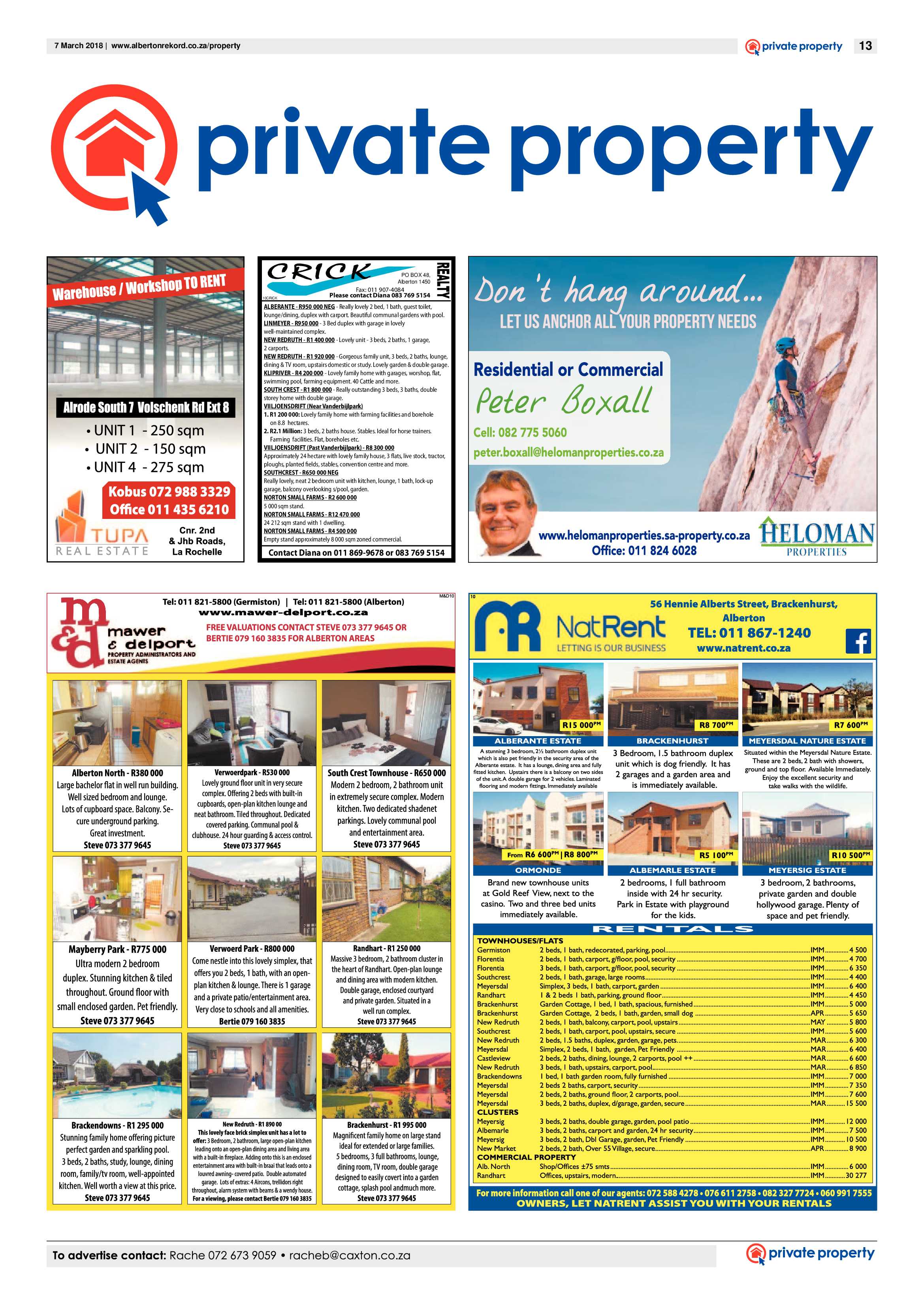 Alberton Record 07 March 2018 page 13
