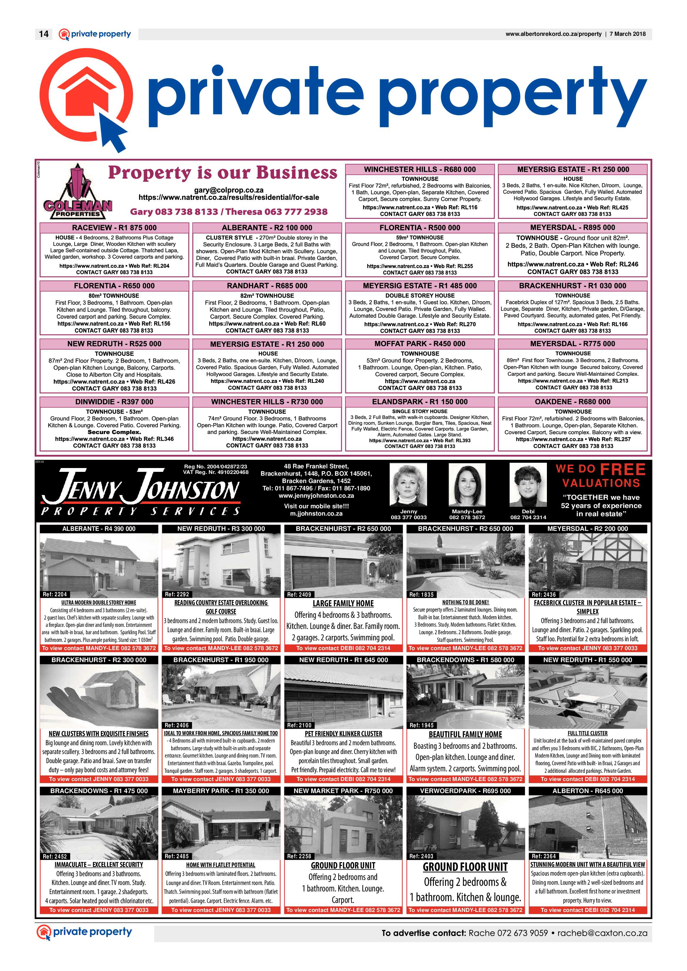 Alberton Record 07 March 2018 page 14