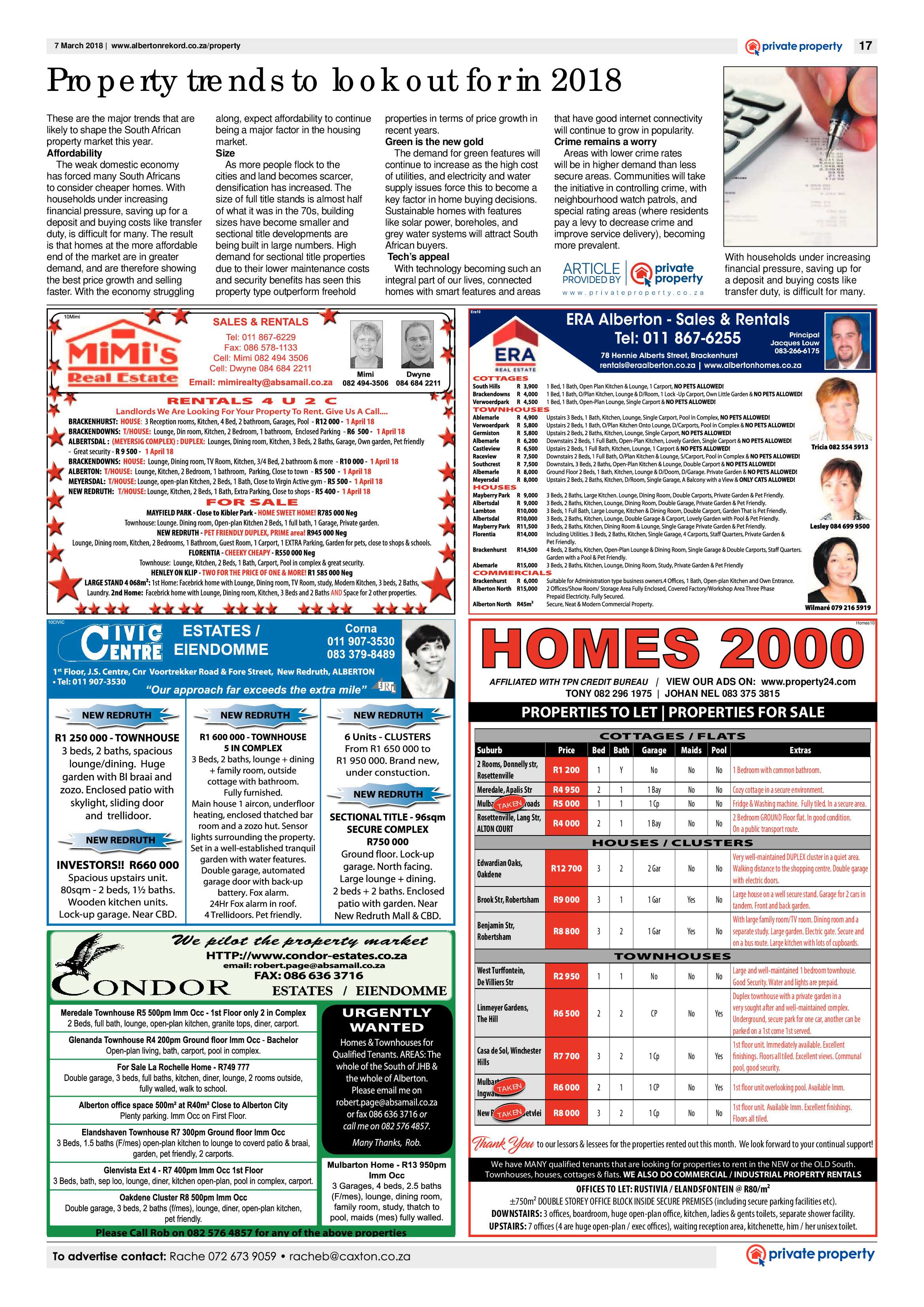 Alberton Record 07 March 2018 page 17