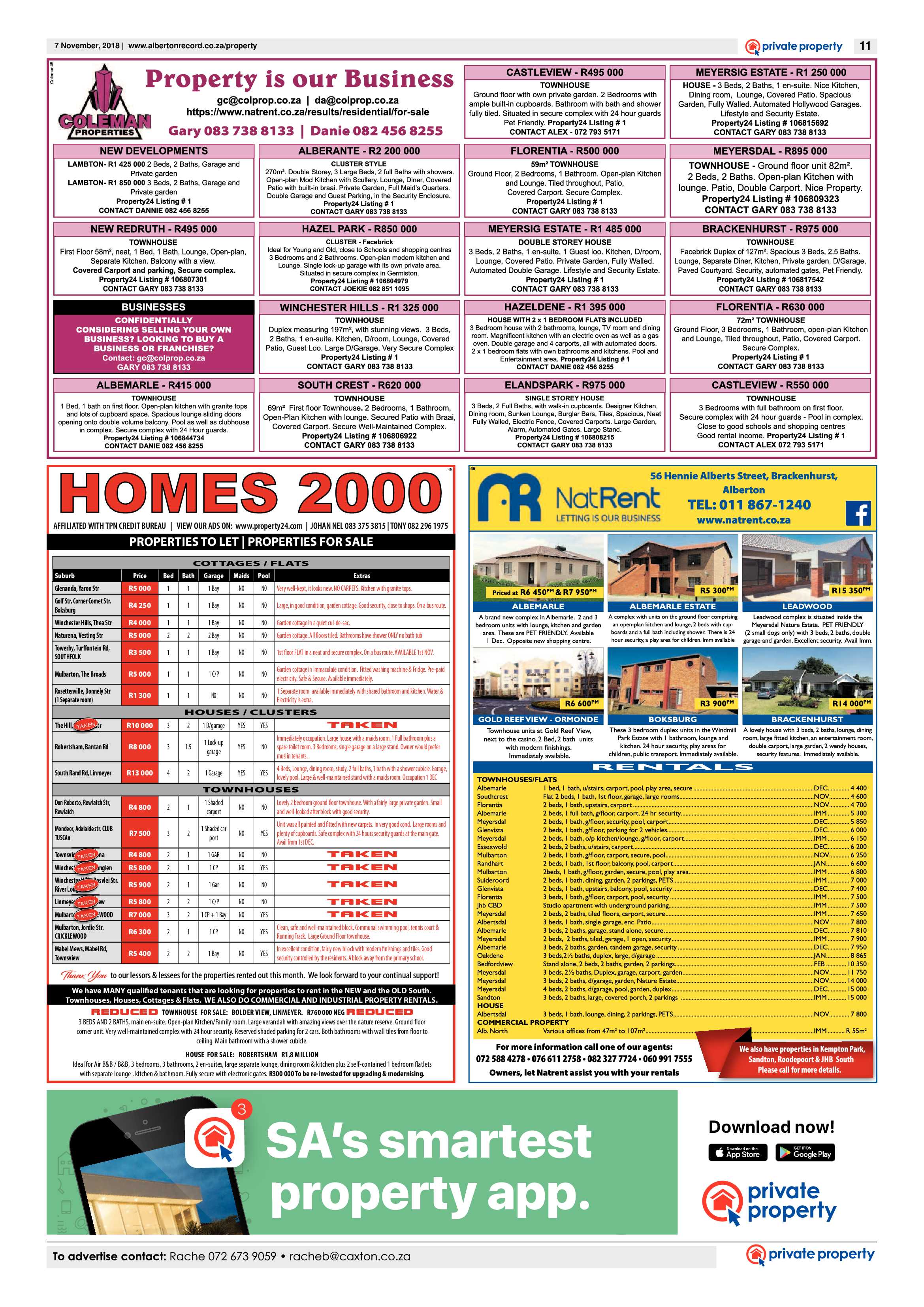 Alberton Record 07 November 2018 page 11