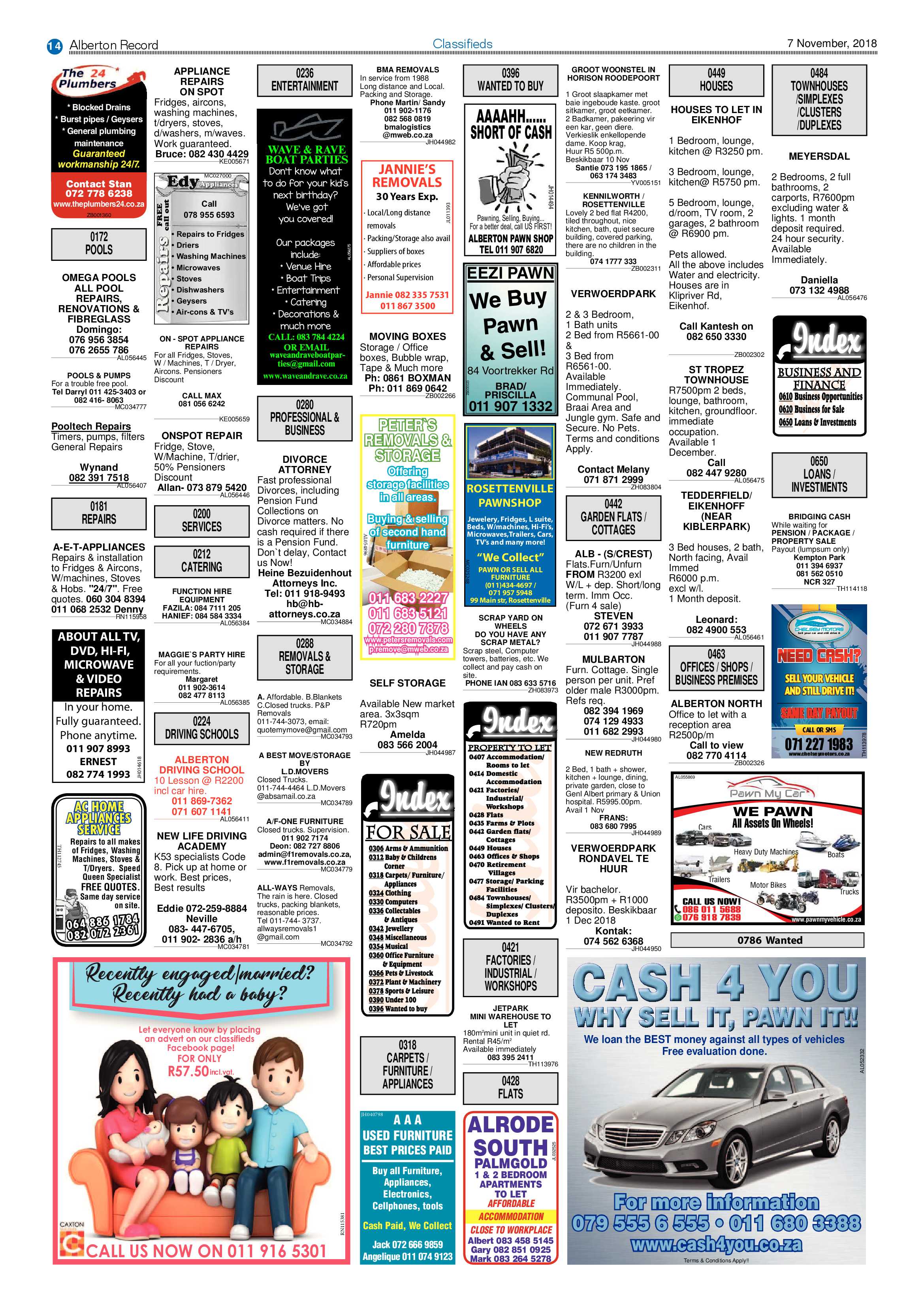 Alberton Record 07 November 2018 page 14
