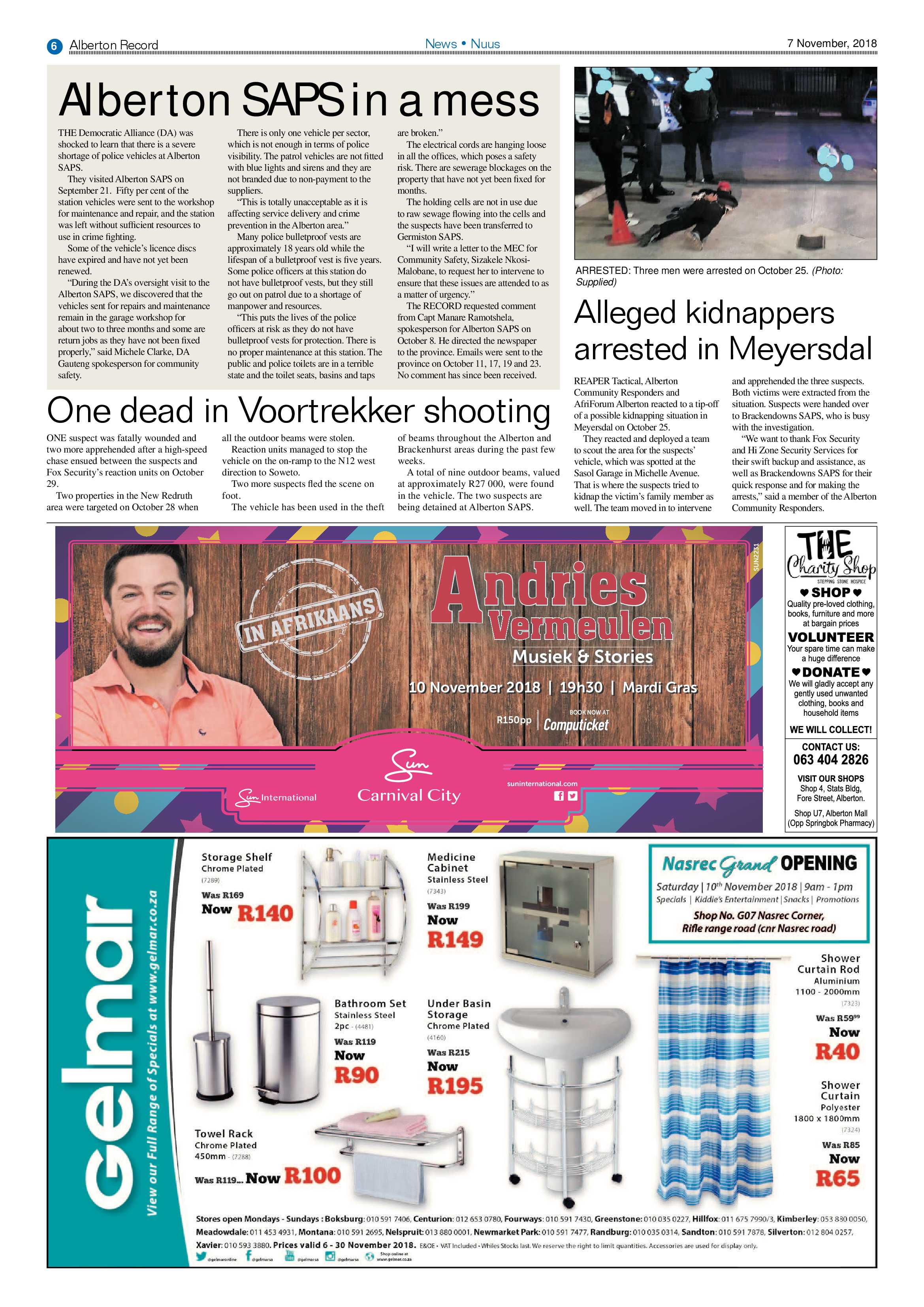 Alberton Record 07 November 2018 page 6