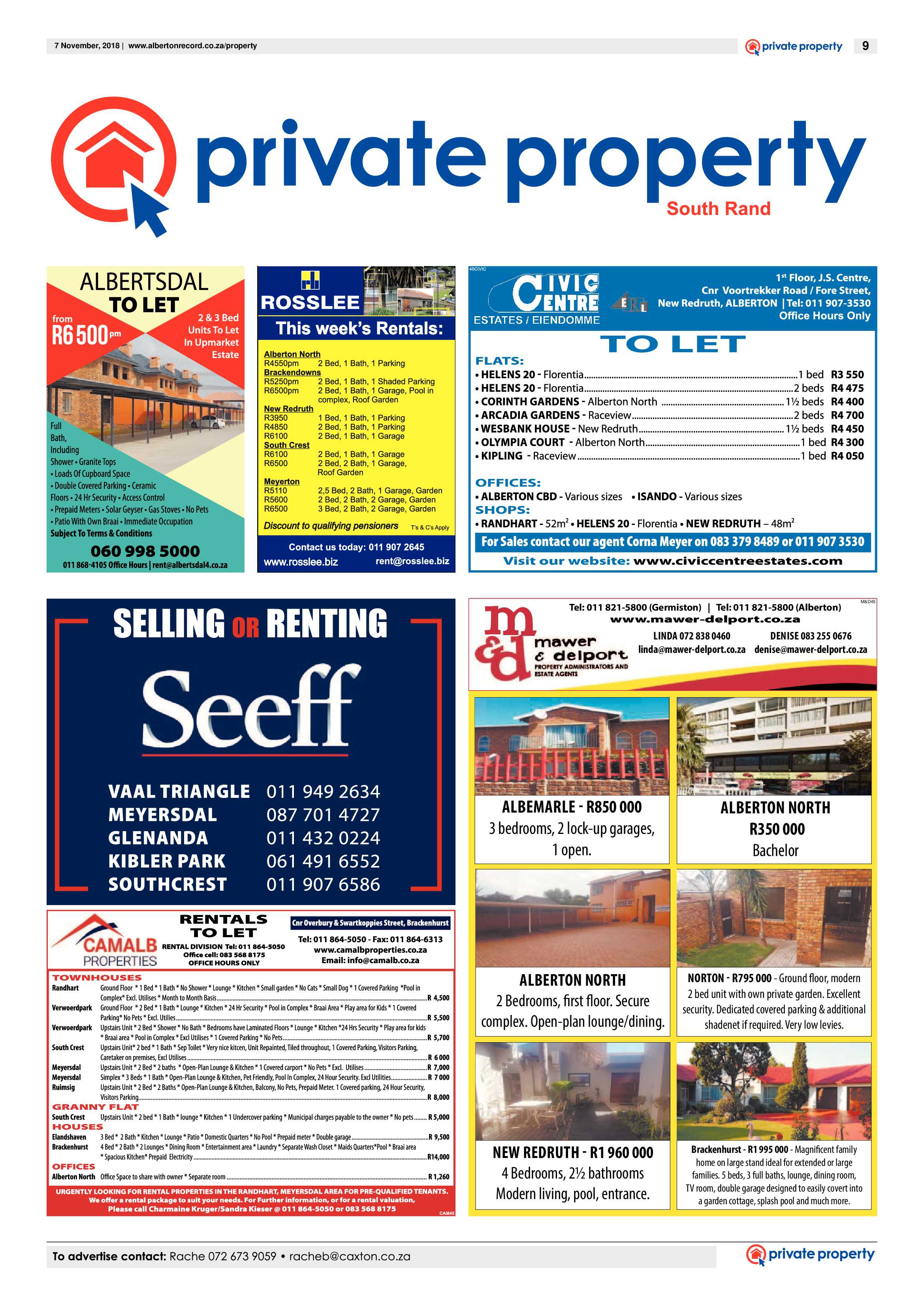 Alberton Record 07 November 2018 page 9