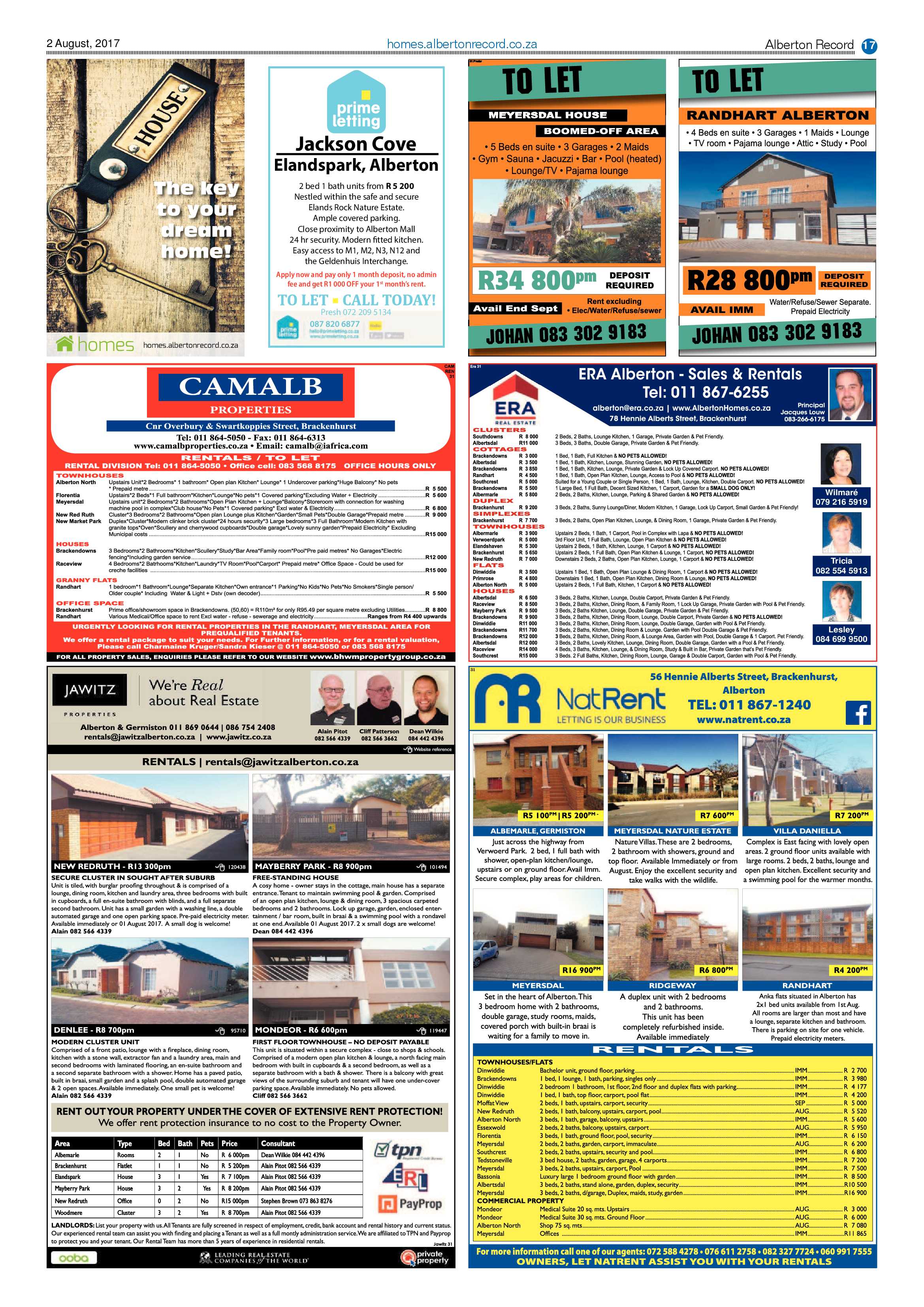 Alberton Record 02 August 2017 page 17