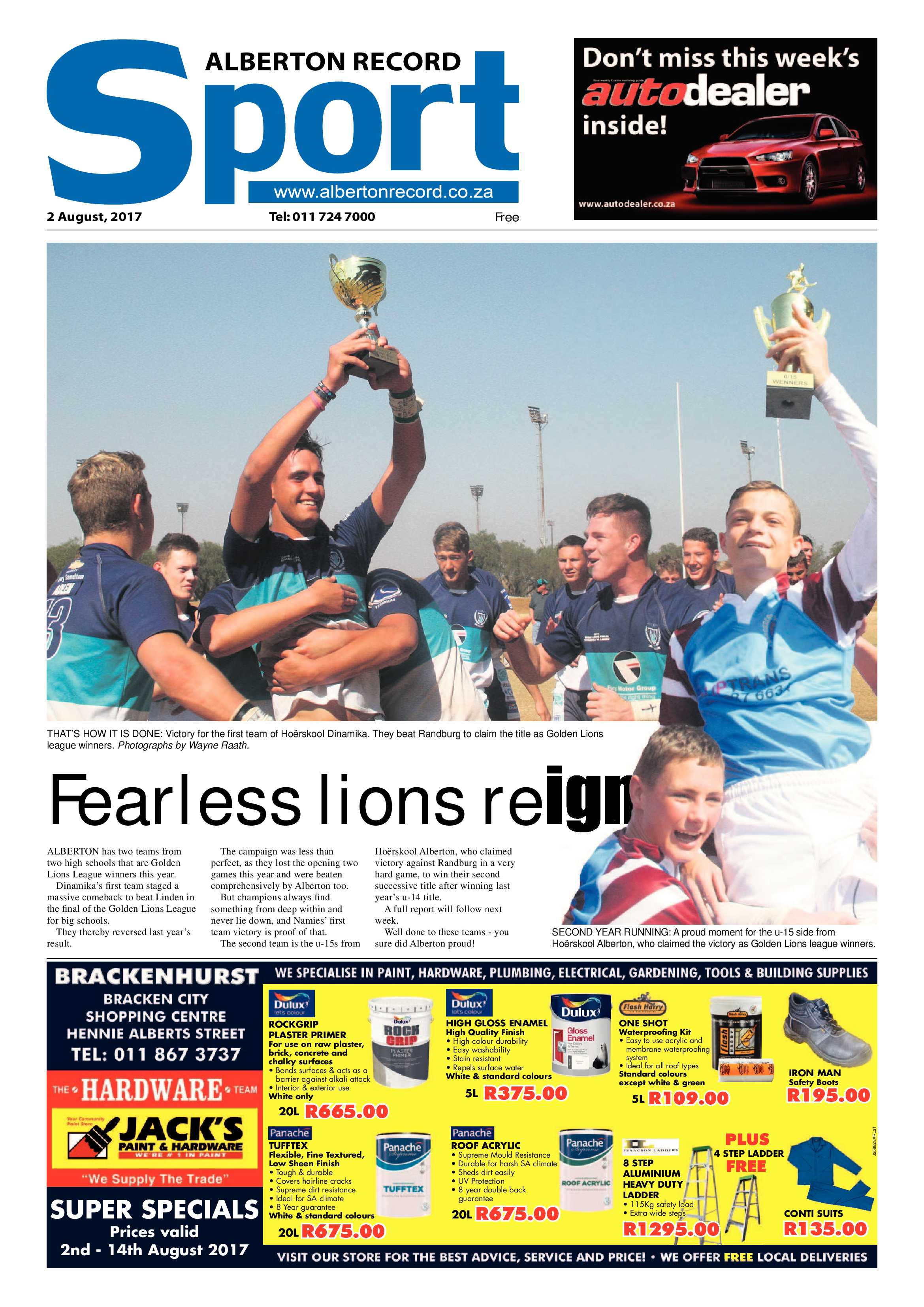 Alberton Record 02 August 2017 page 28