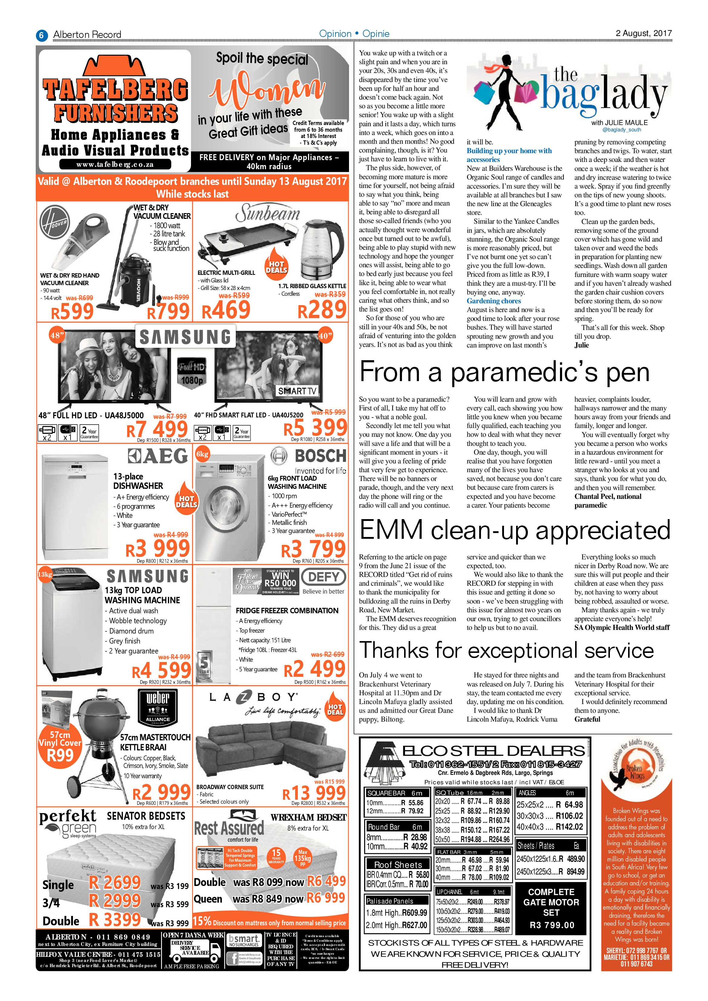 Alberton Record 02 August 2017 page 6