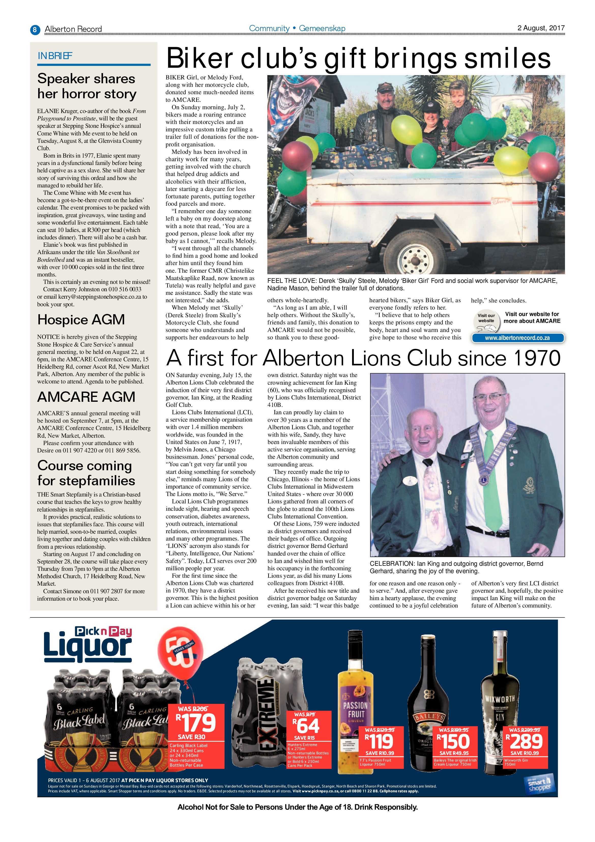 Alberton Record 02 August 2017 page 8
