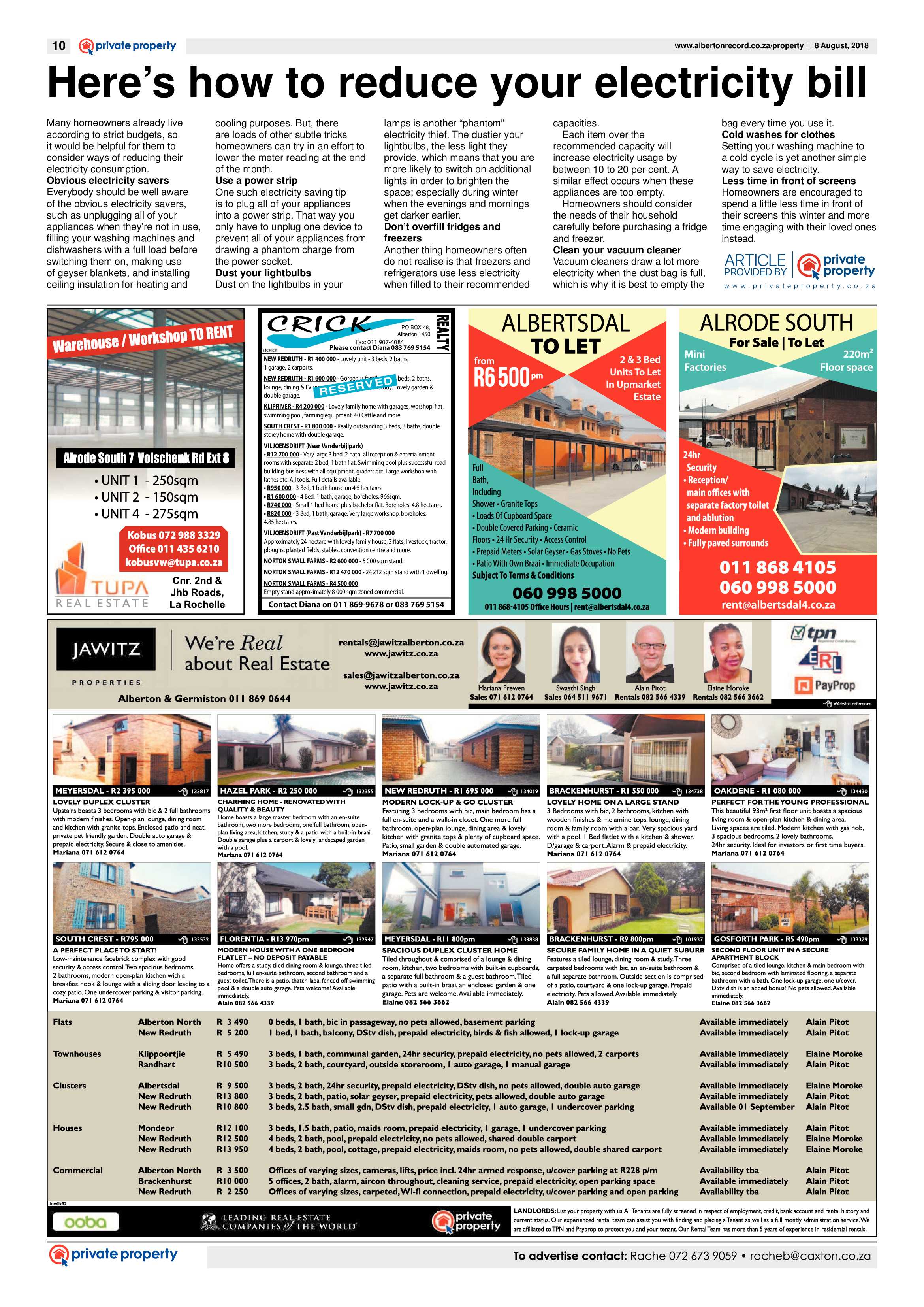 Alberton Record 08 August 2018 page 10