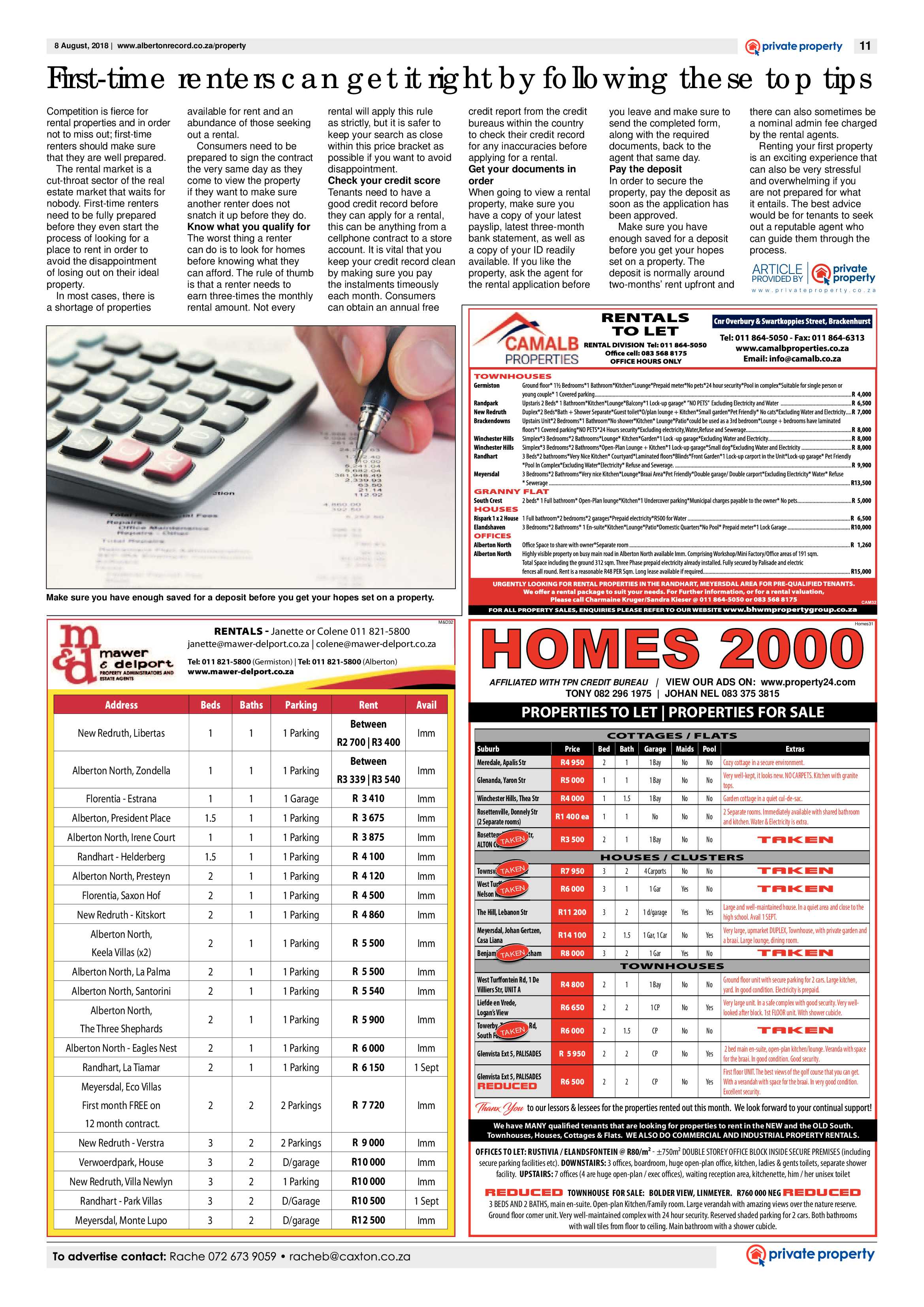 Alberton Record 08 August 2018 page 11