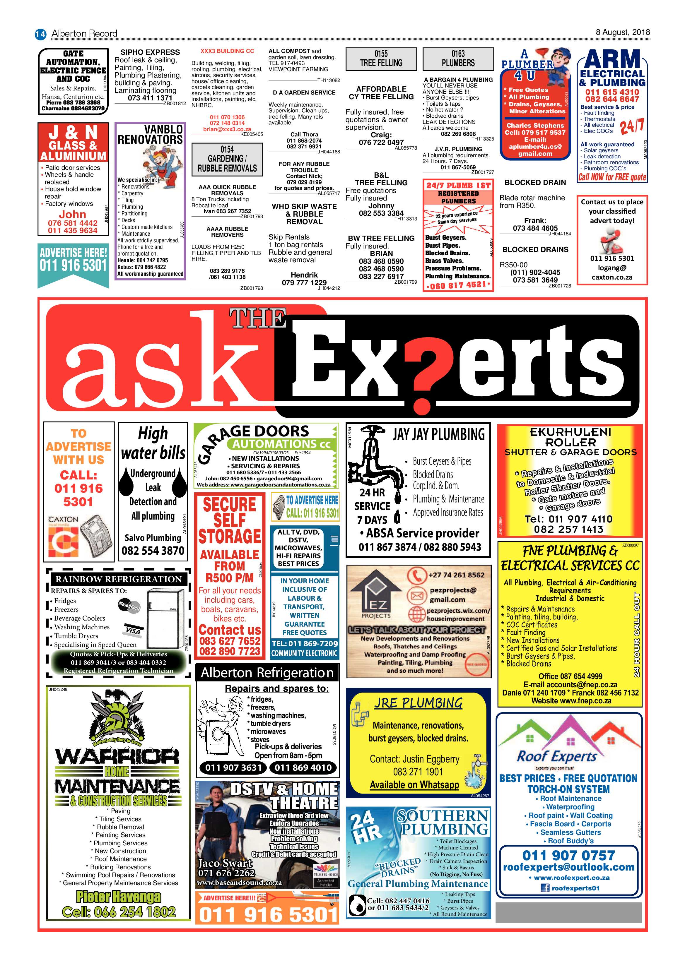 Alberton Record 08 August 2018 page 14