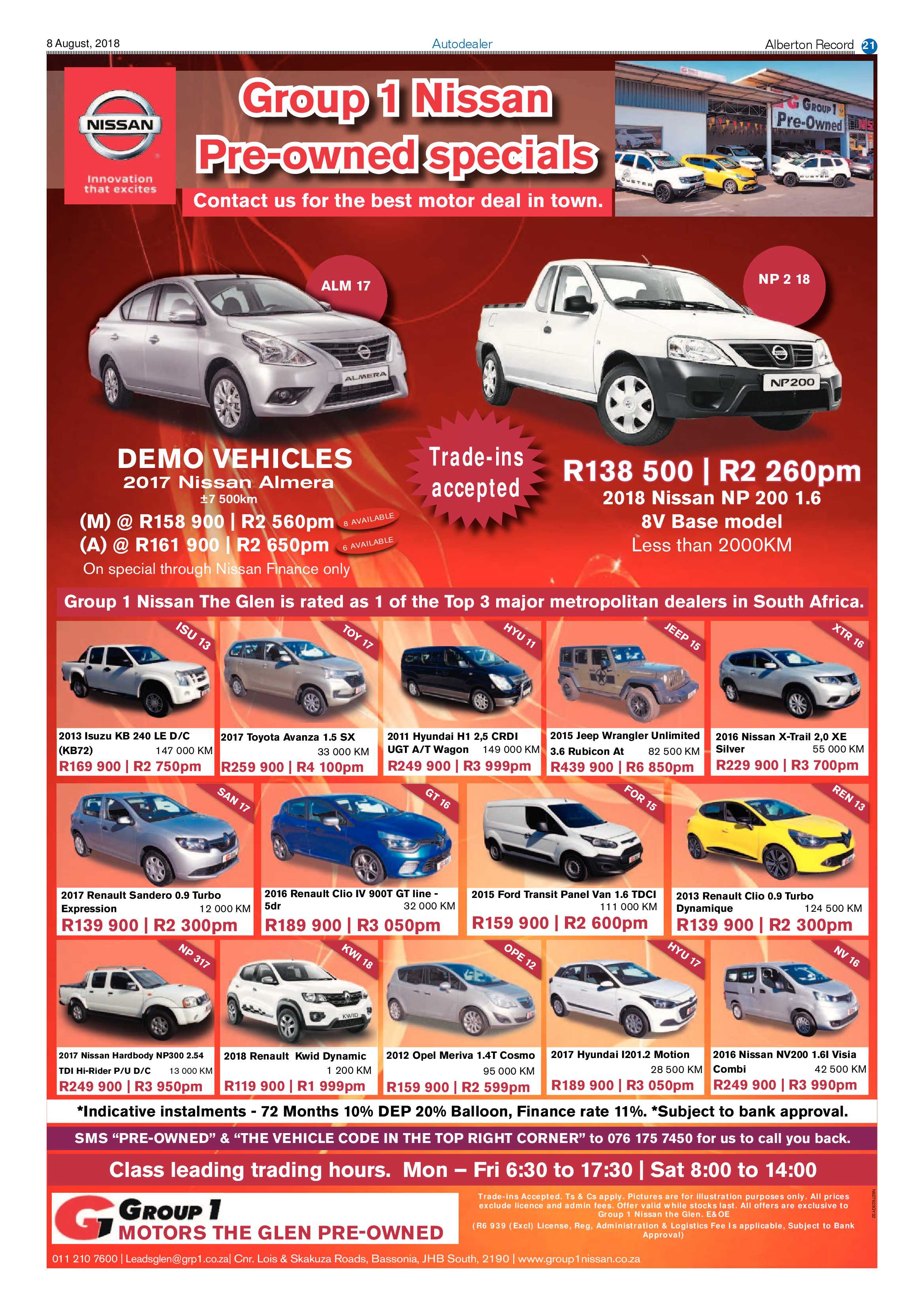 Alberton Record 08 August 2018 page 21