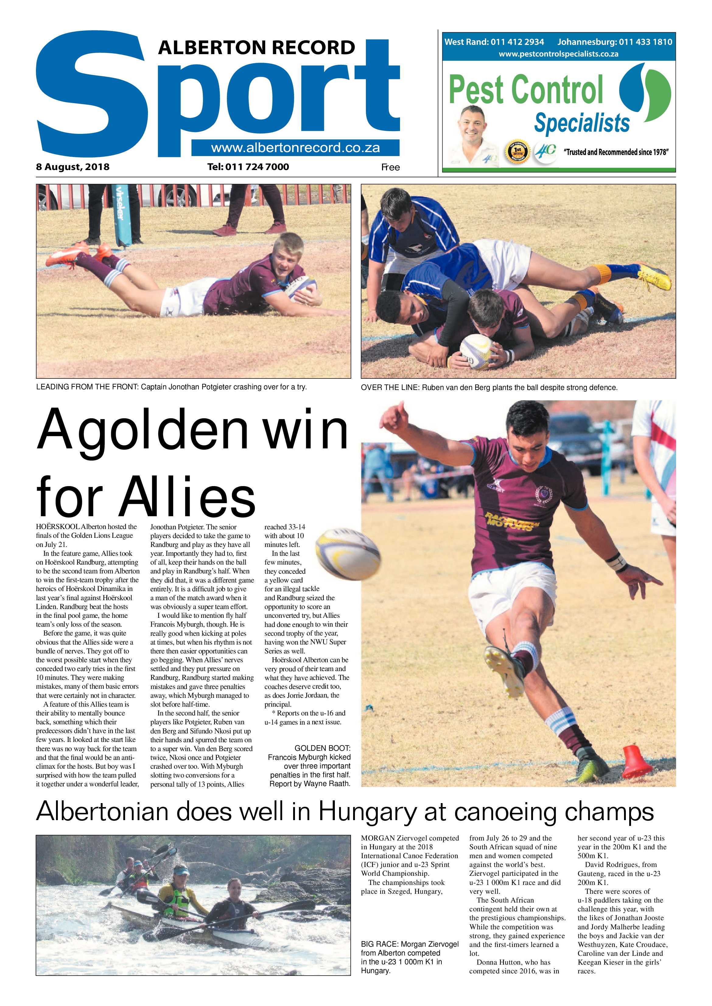 Alberton Record 08 August 2018 page 28