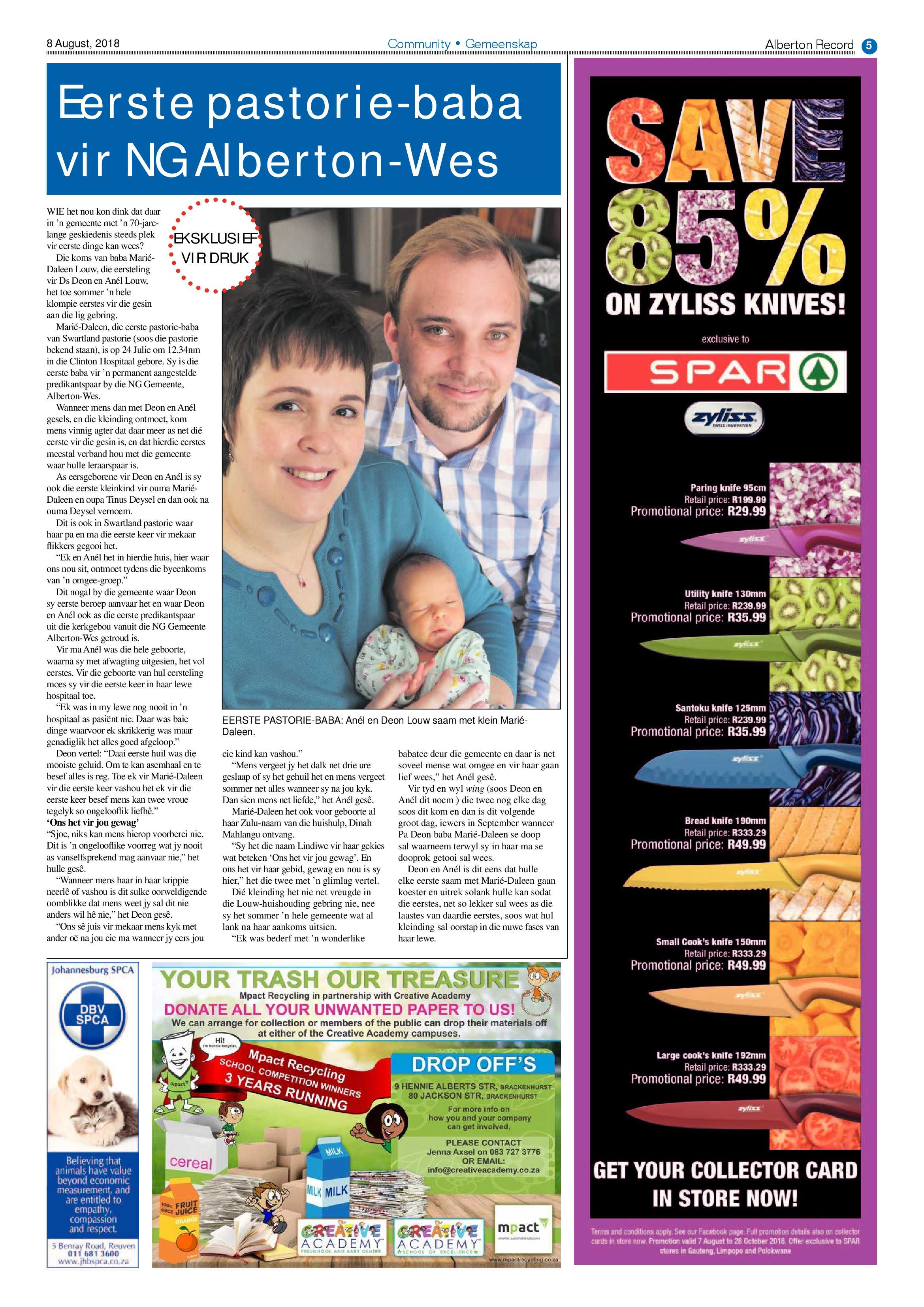 Alberton Record 08 August 2018 page 5