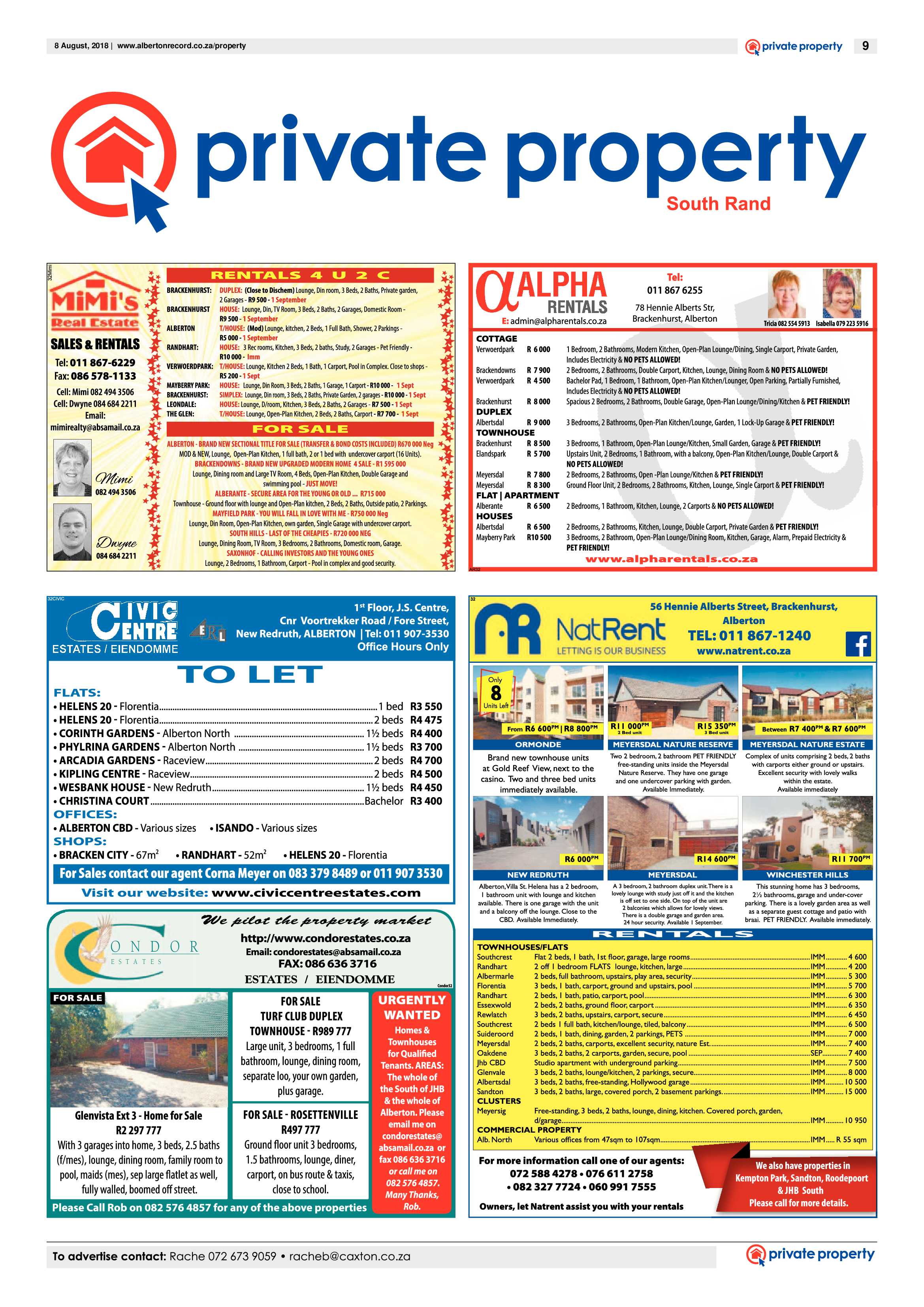 Alberton Record 08 August 2018 page 9