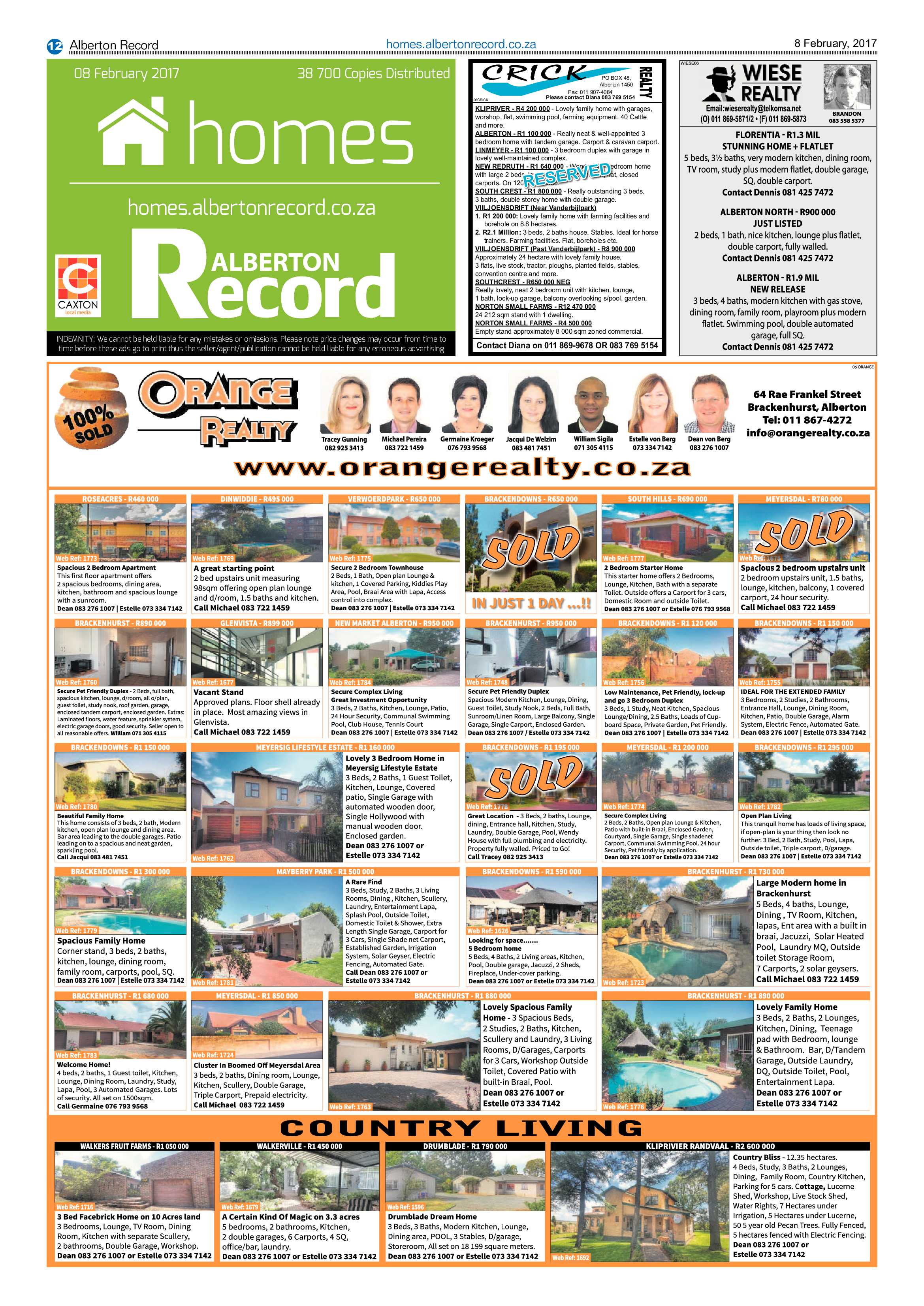 Alberton Record 08 February 2017 page 12