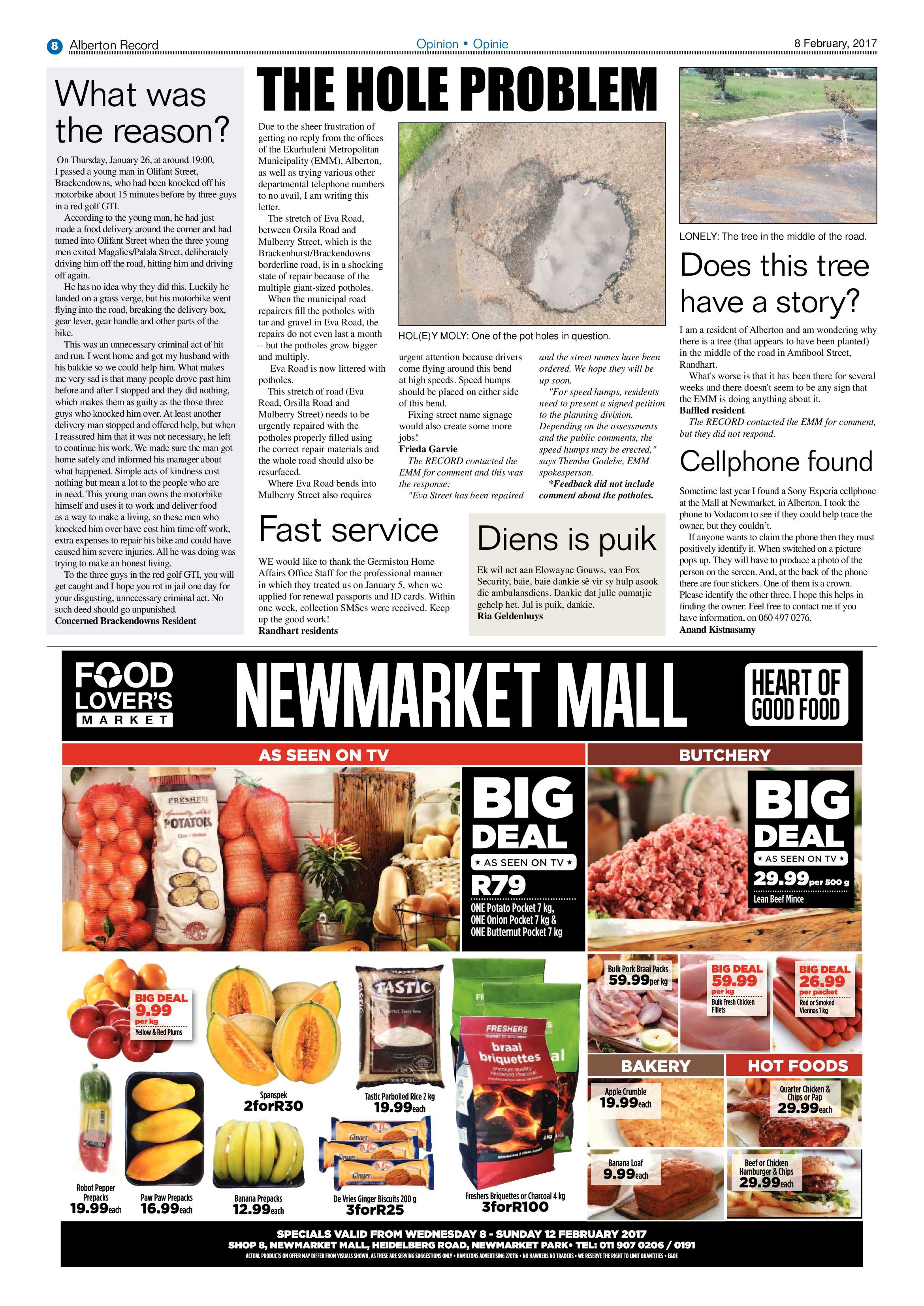 Alberton Record 08 February 2017 page 8