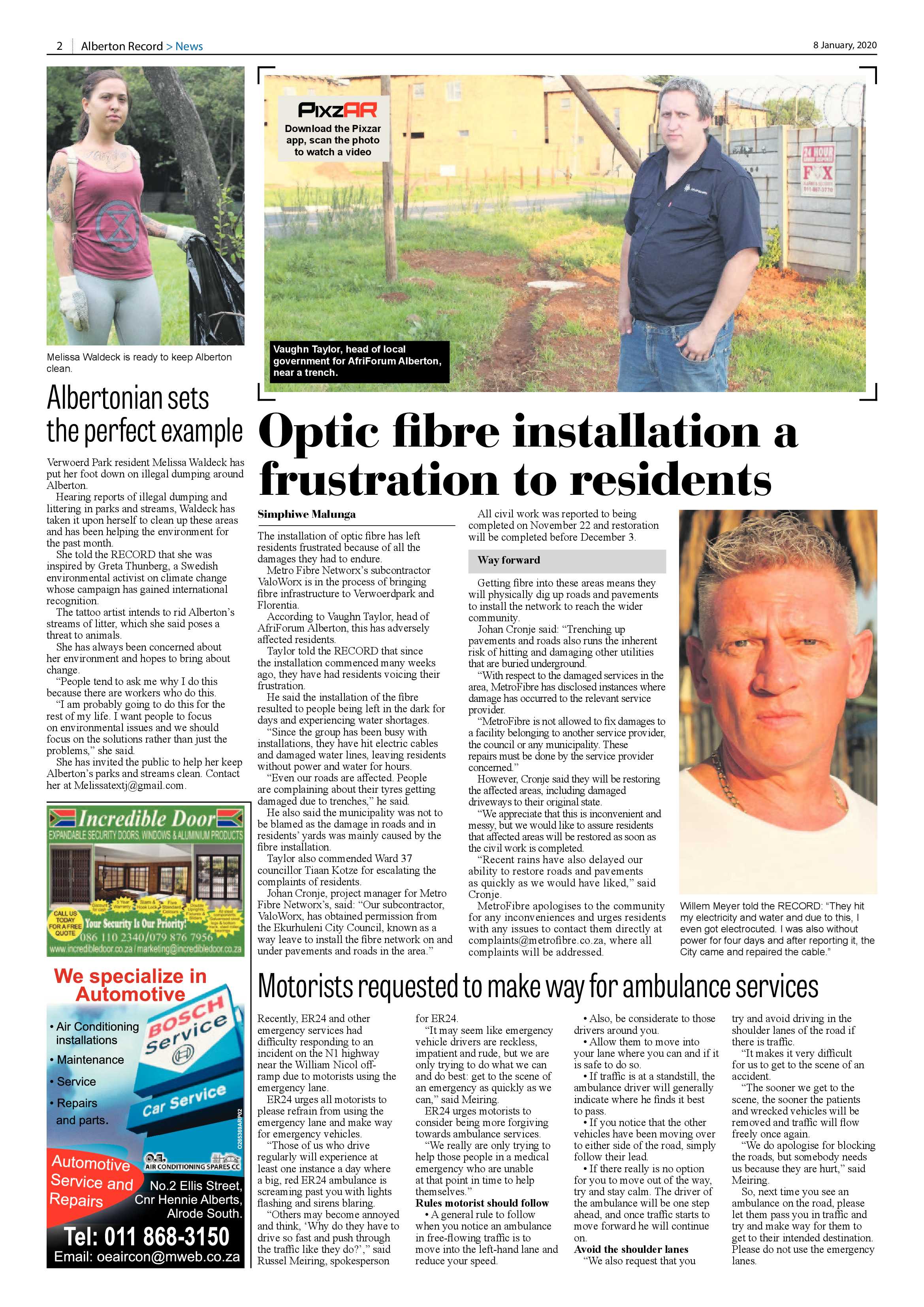 Alberton Record 08 January 2020 page 2
