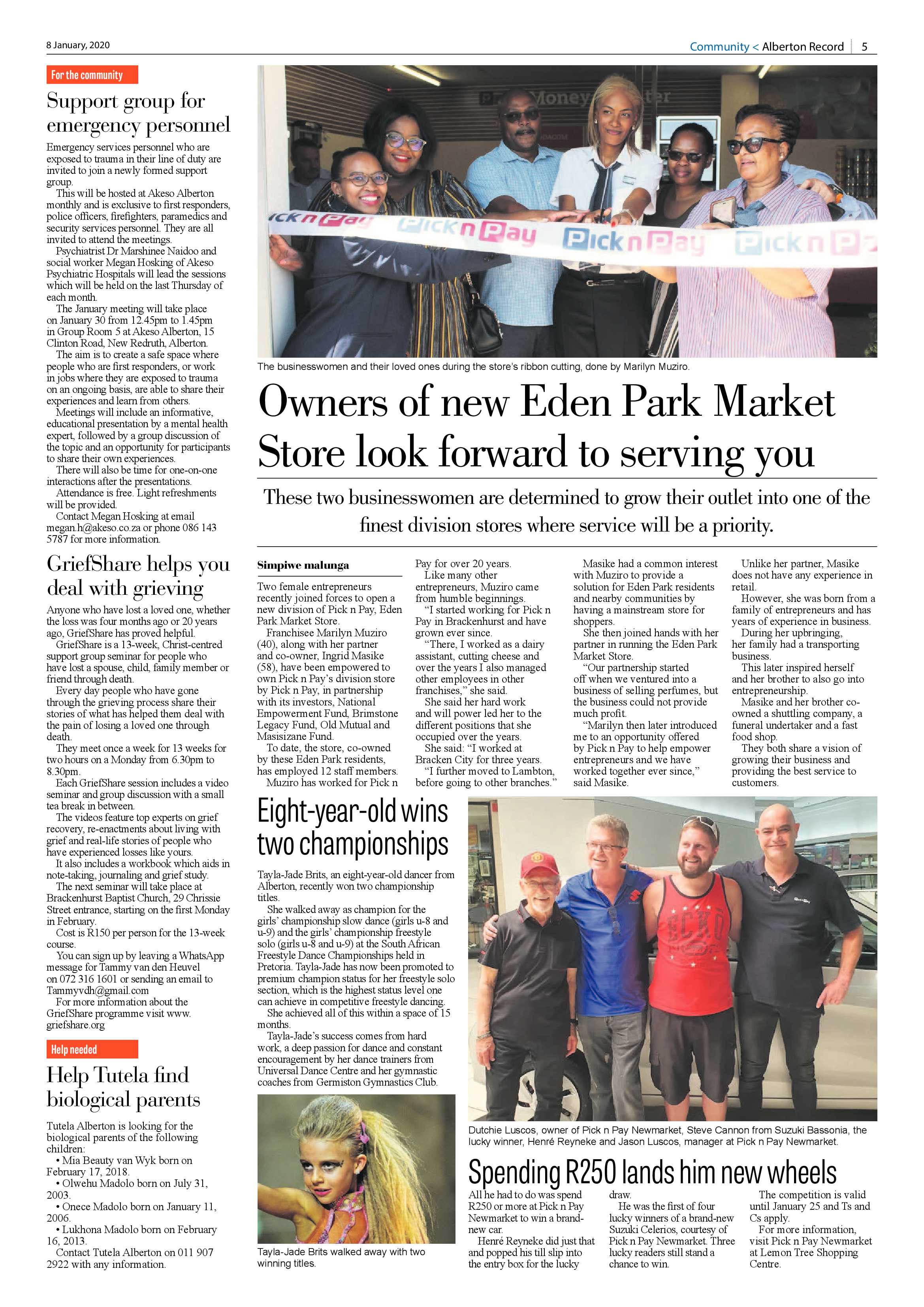 Alberton Record 08 January 2020 page 5