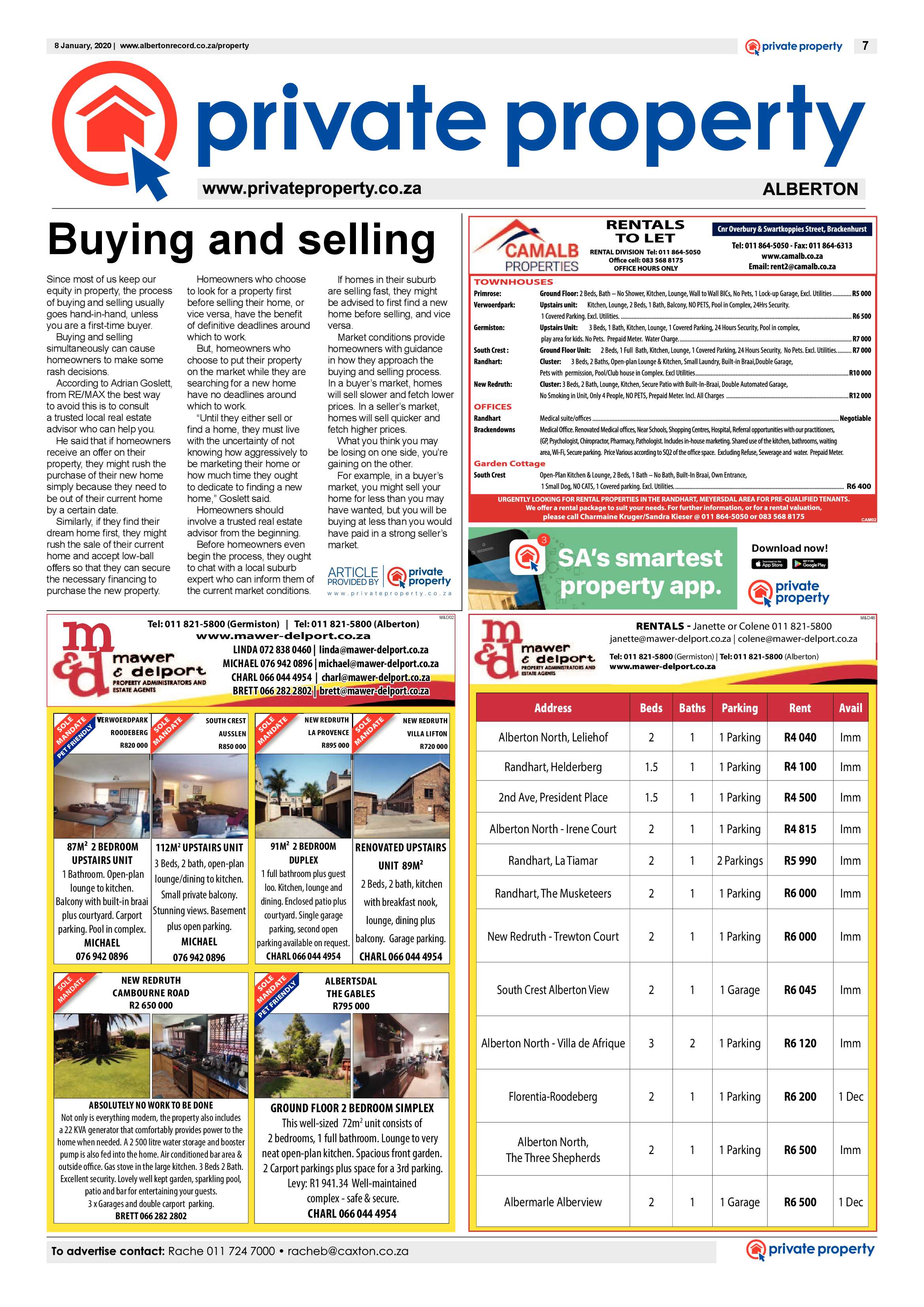 Alberton Record 08 January 2020 page 7