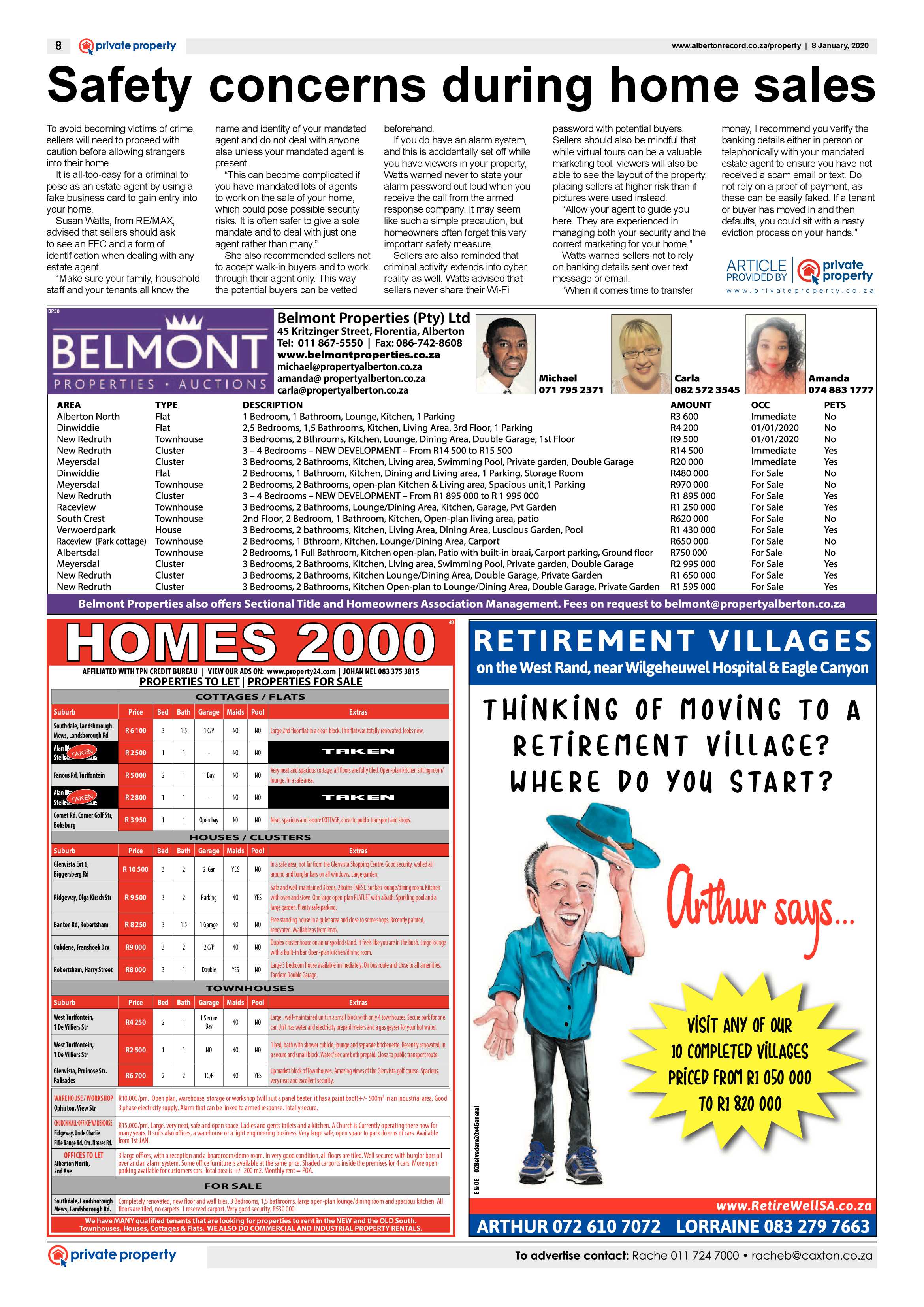 Alberton Record 08 January 2020 page 8